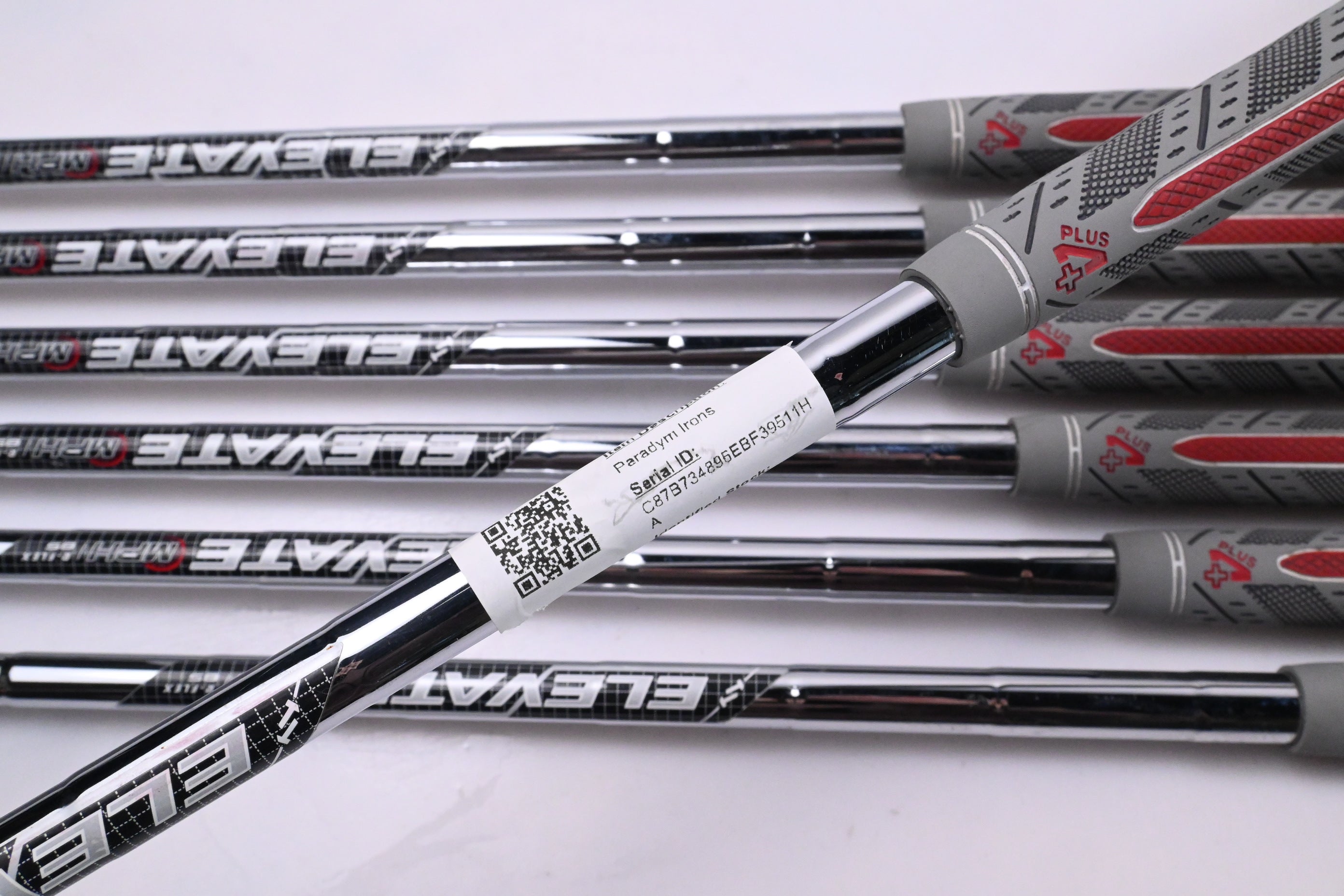 Callaway Paradym Irons / 5-PW+AW / Regular Flex Elevate MPH 85 Shafts