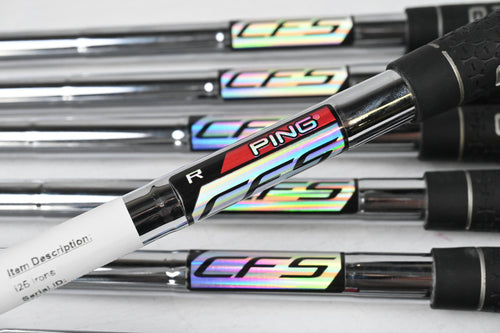 Ping i25 Irons / 4-PW / Black Dot / Regular Flex Ping CFS Shafts