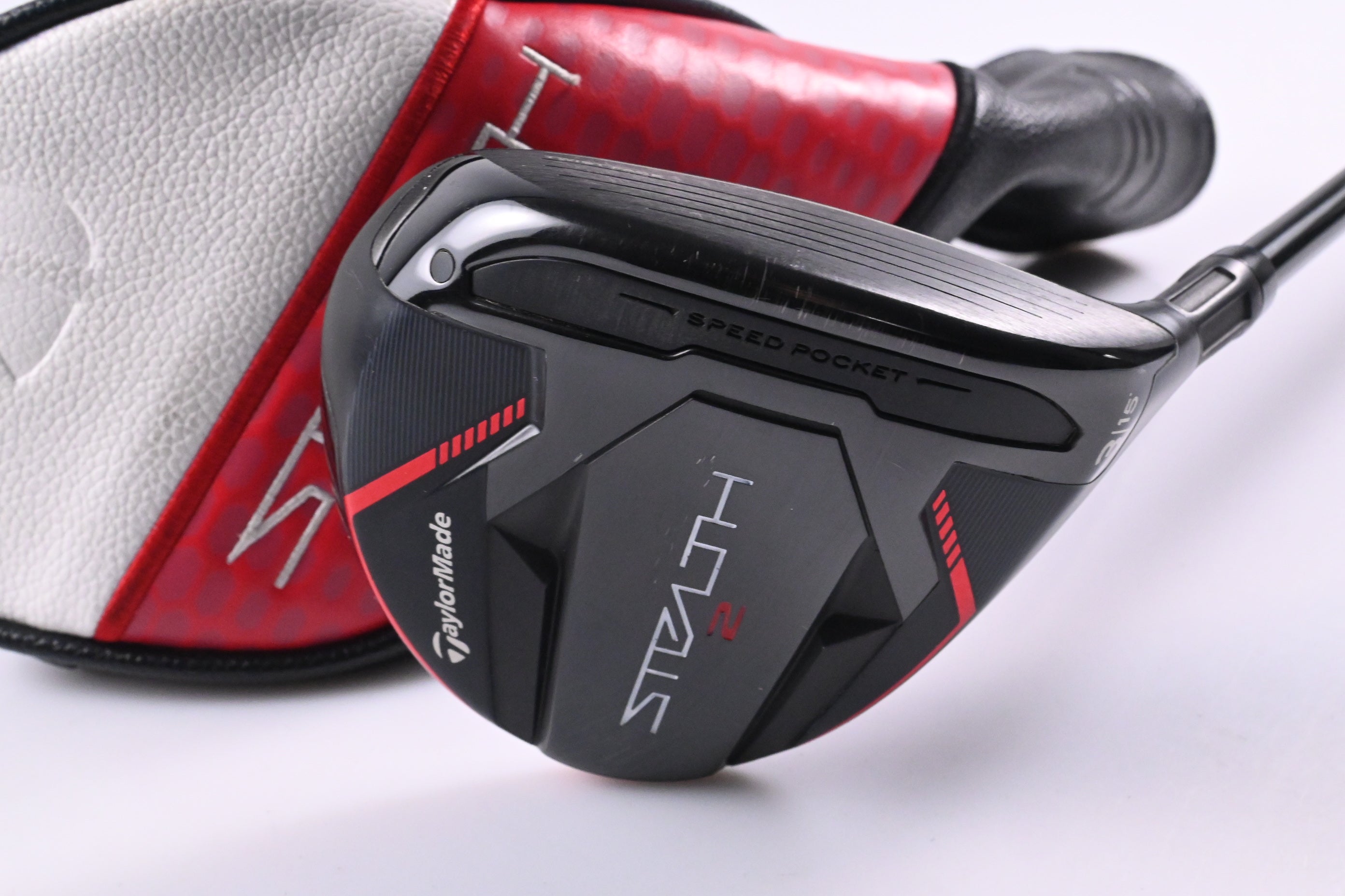 Taylormade Stealth 2 #3 Wood / 15 Degree / Stiff Flex Ventus TR Red 6 Shaft