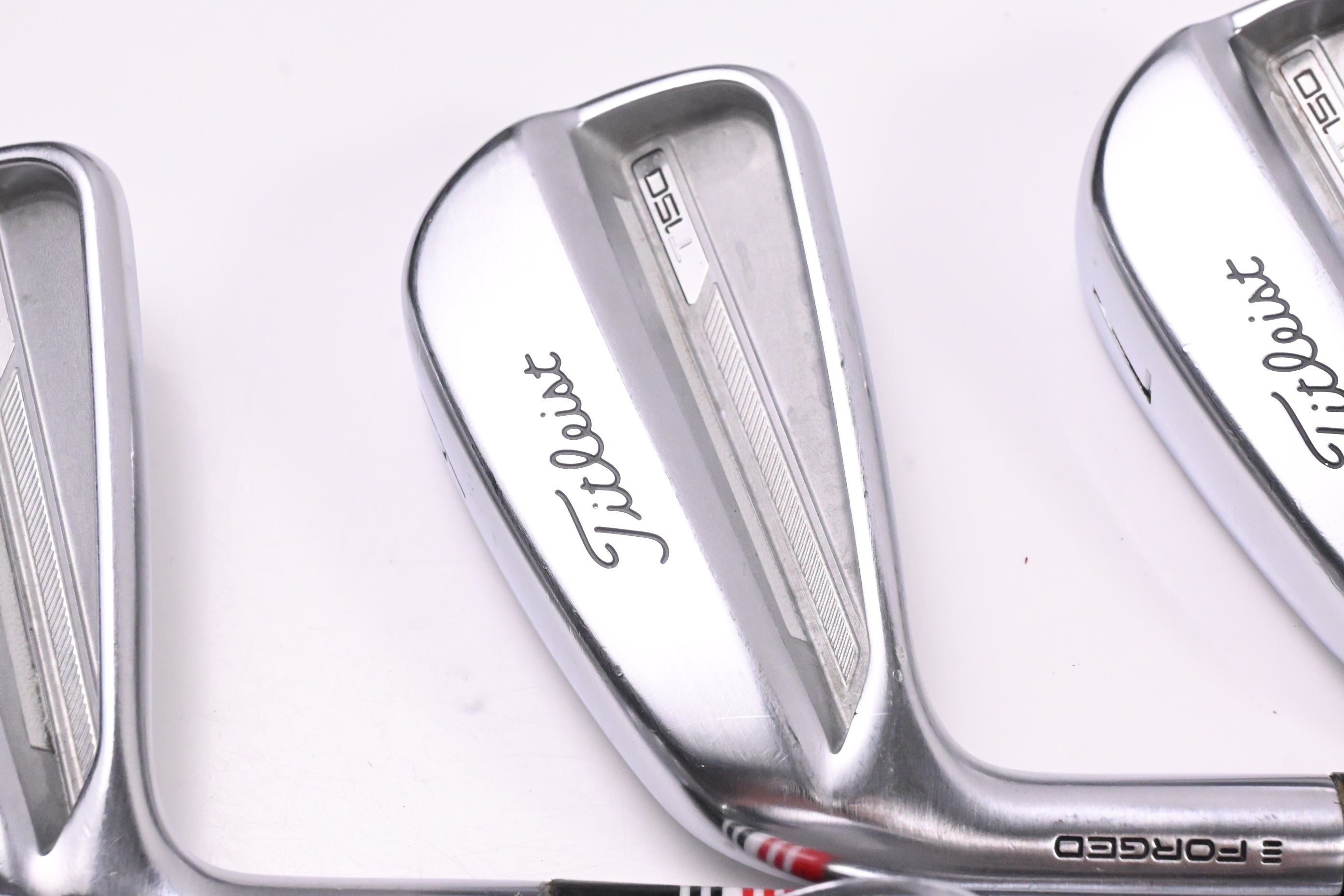 Left Hand Titleist T150 2023 Irons / 5-PW / Stiff Flex AMT Black S300 Shafts