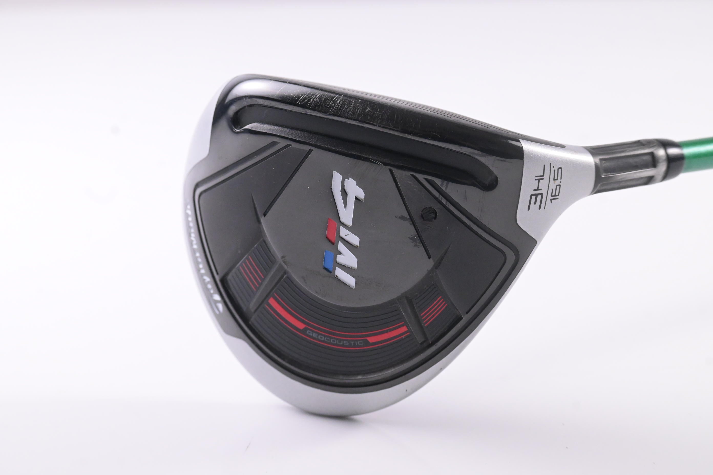 Taylormade M4 #3 Wood / 16.5 Degree / Stiff Flex ACCRA GX 250 Green Shaft