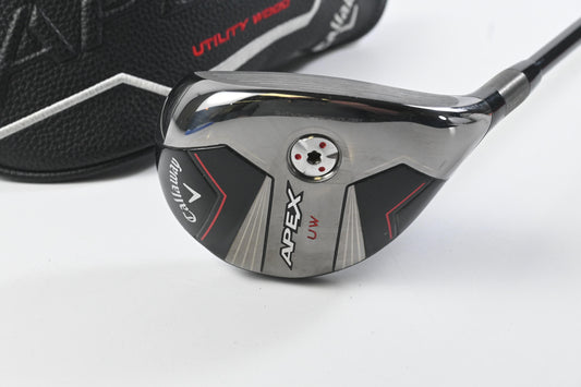 Callaway Apex UW 24 #2 Hybrid / 17 Degree / Stiff Flex MMT Black 70 Shaft