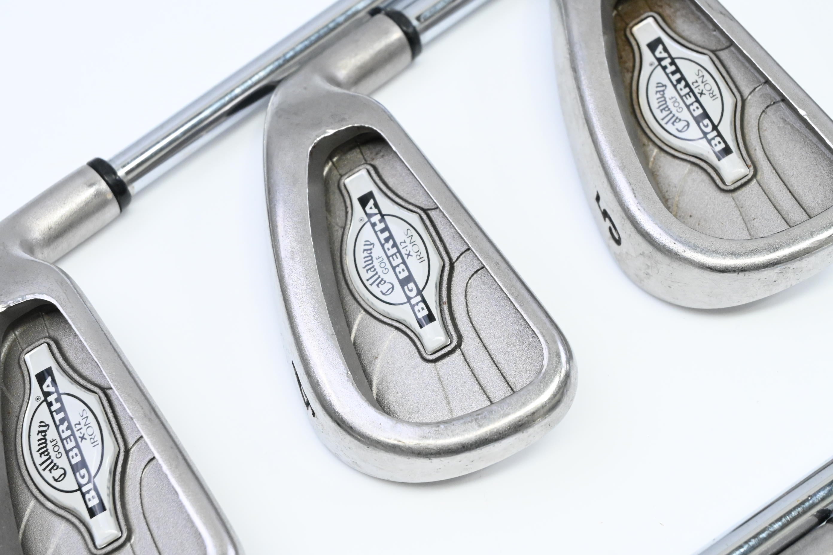 Callaway X-12 Irons / 3-PW / Uniflex Memphis "10" '98 Shafts