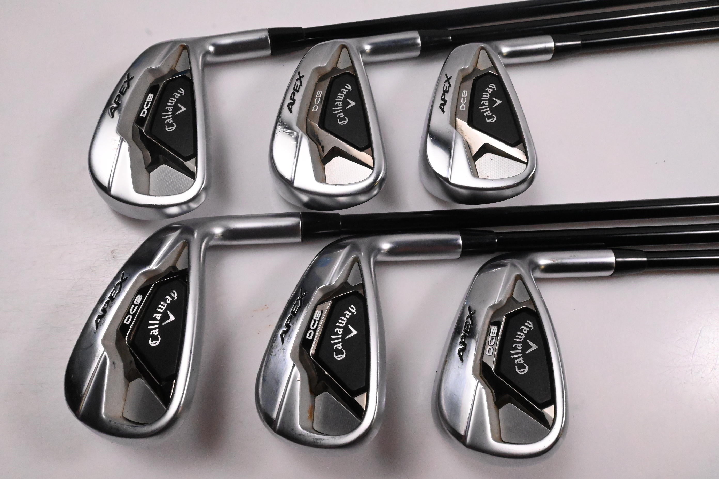 Callaway Apex DCB Irons / 5-PW / Senior Flex Fujikura Vista Pro 50 IR Shafts