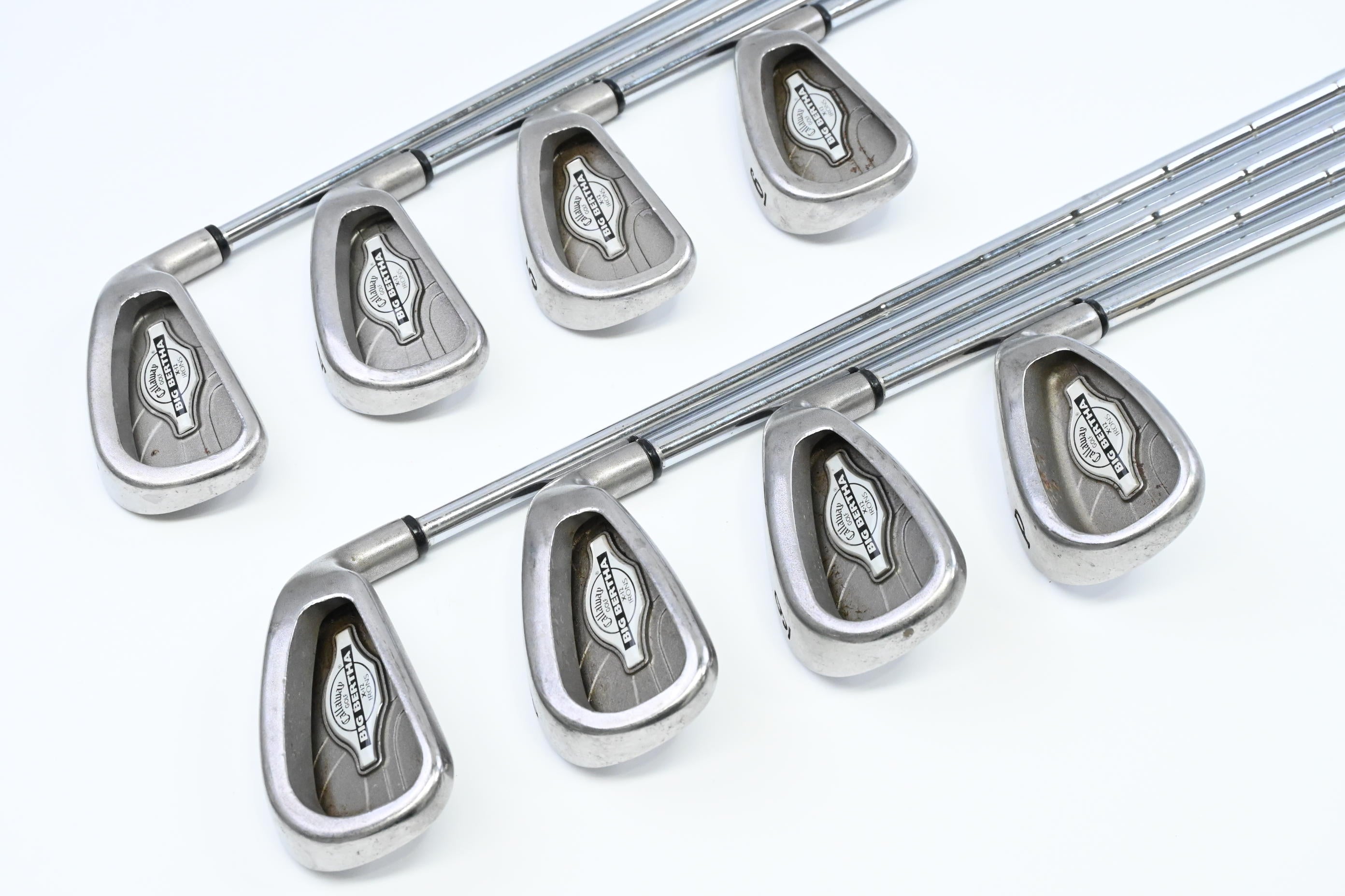 Callaway X-12 Irons / 3-PW / Uniflex Memphis "10" '98 Shafts