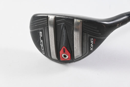 Cobra King F9 #4 Hybrid / 21 Degree / Regular Flex Fujikura Atmos Black 7 Shaft