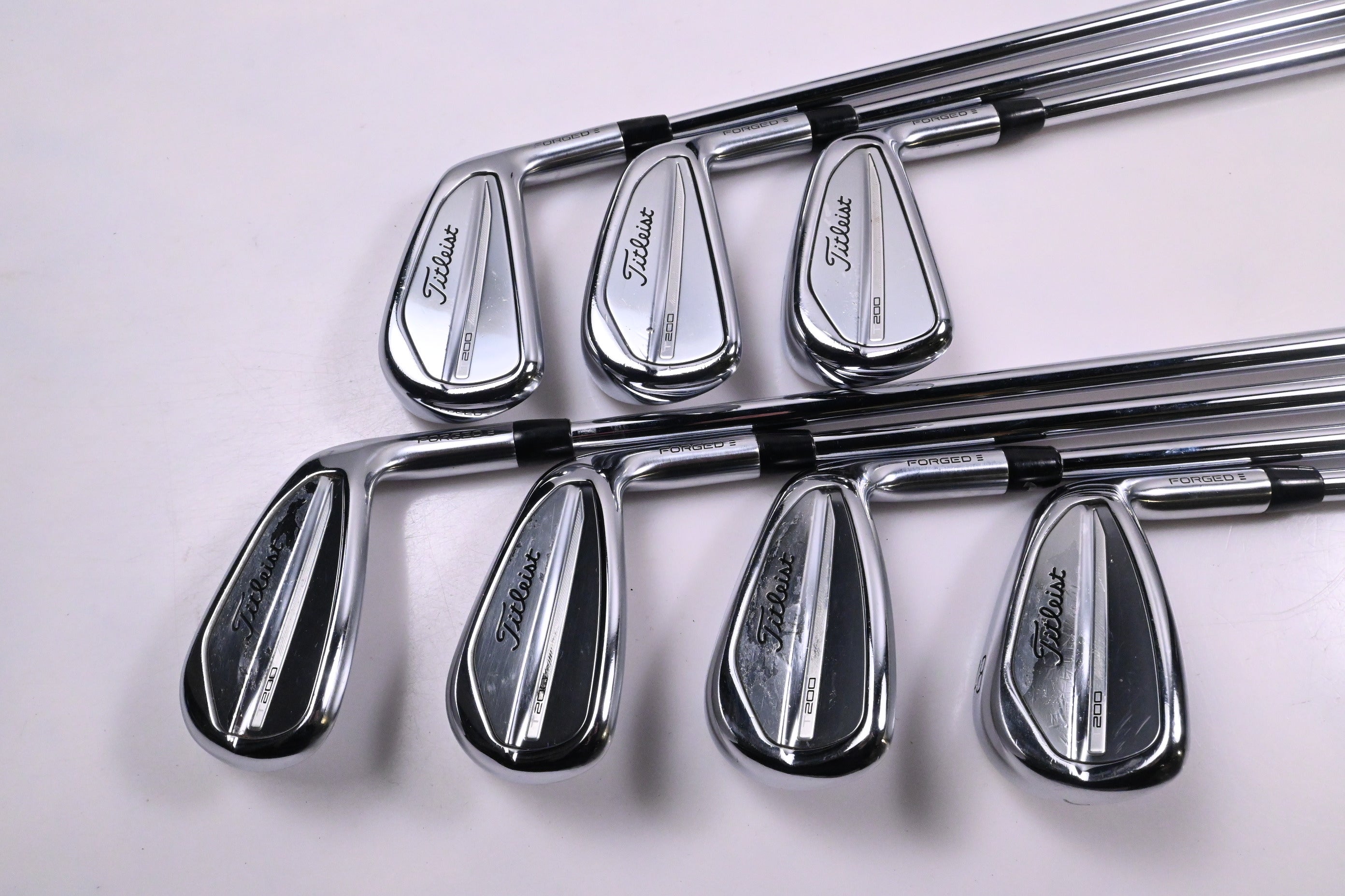 Titleist T200 2023 Irons / 5-PW+48° / Regular Flex Project X LZ 115 Shafts