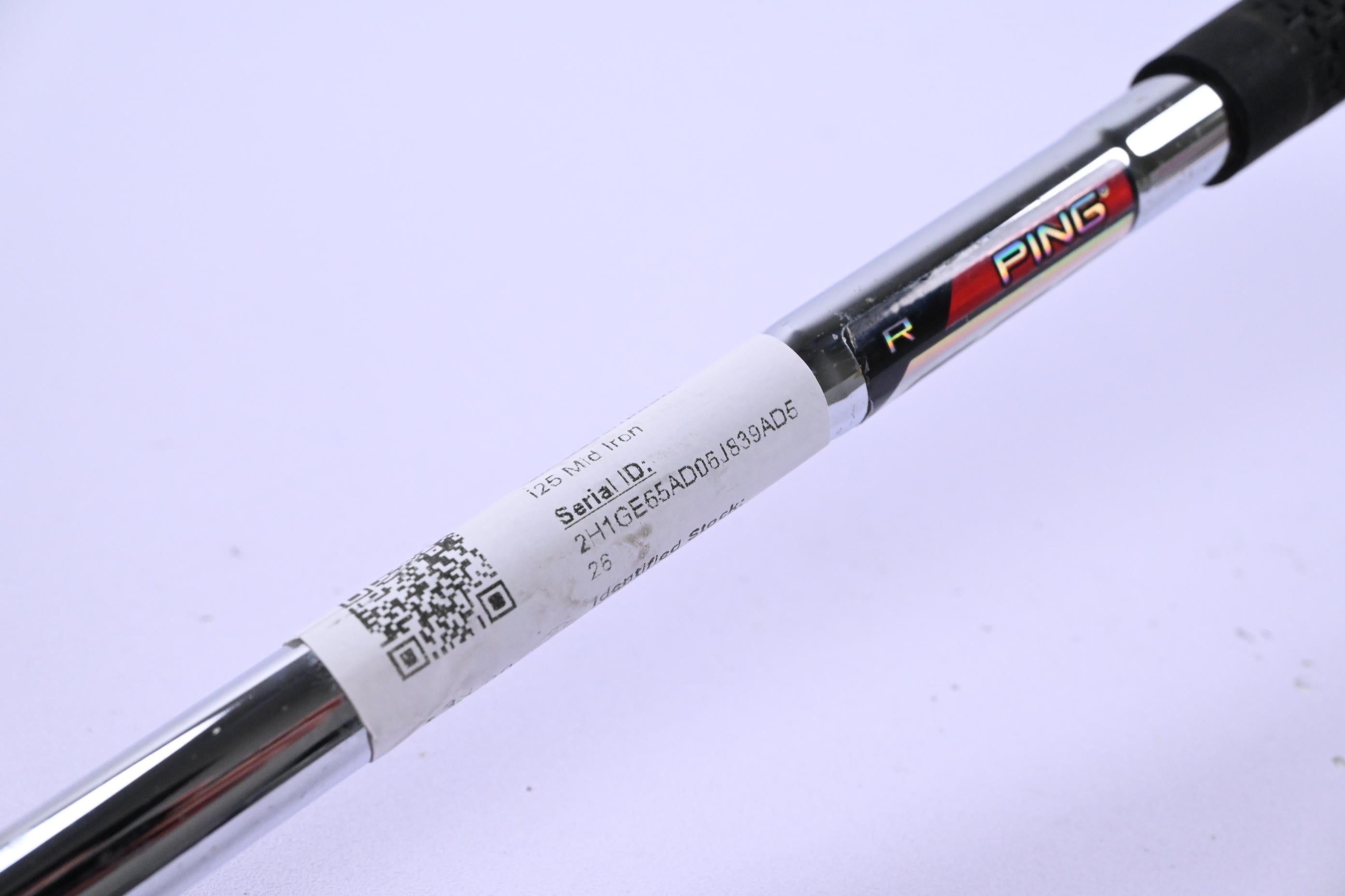 Ping i25 #7 Iron / Black Dot / Regular Flex Ping CFS Shaft