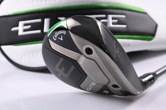 Callaway Elyte #3 Wood / 15 Degree / Stiff Flex Denali Charcoal 70 Shaft