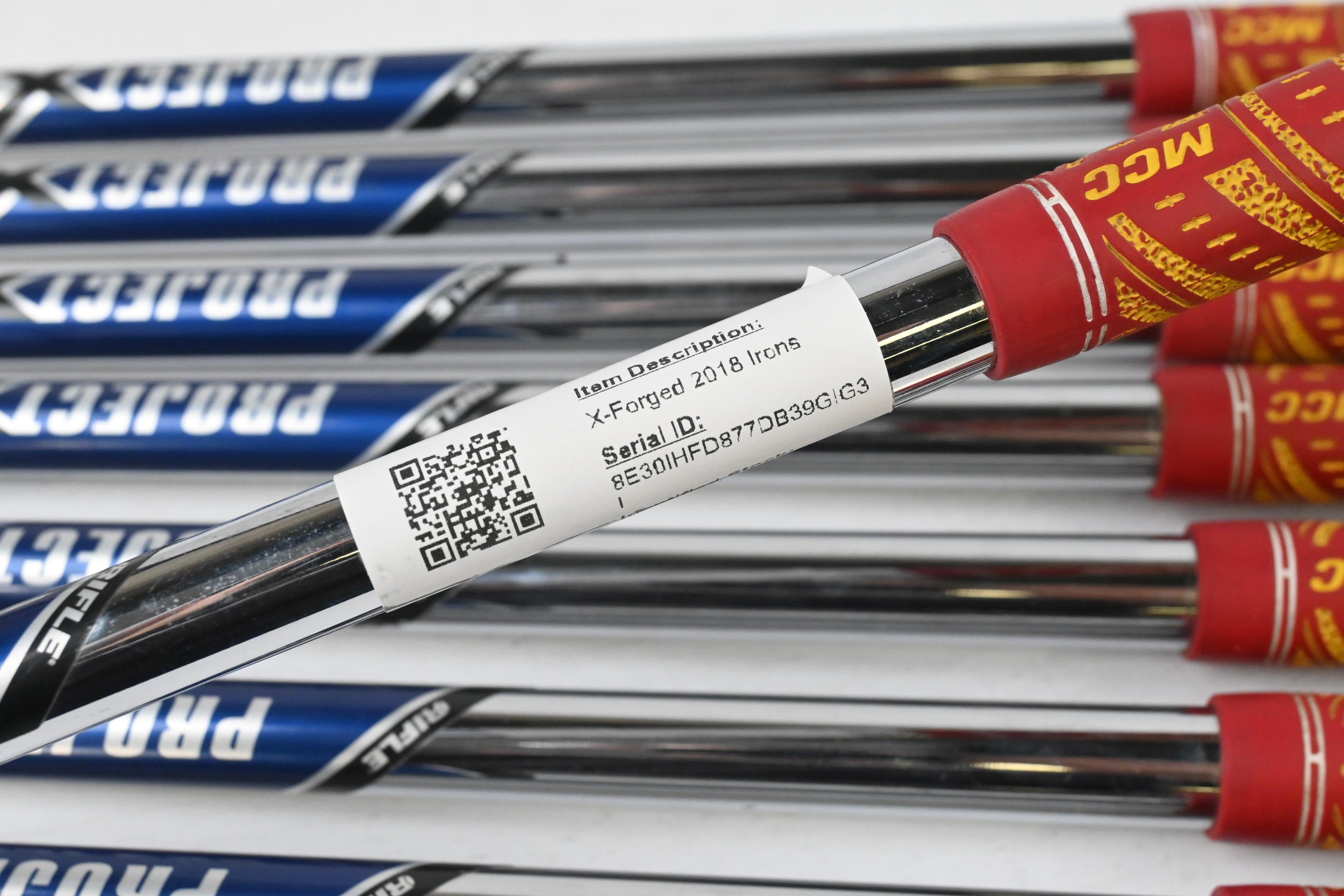 Callaway X-Forged 2018 Irons / 3-PW / Stiff Flex Project X Rifle Shafts