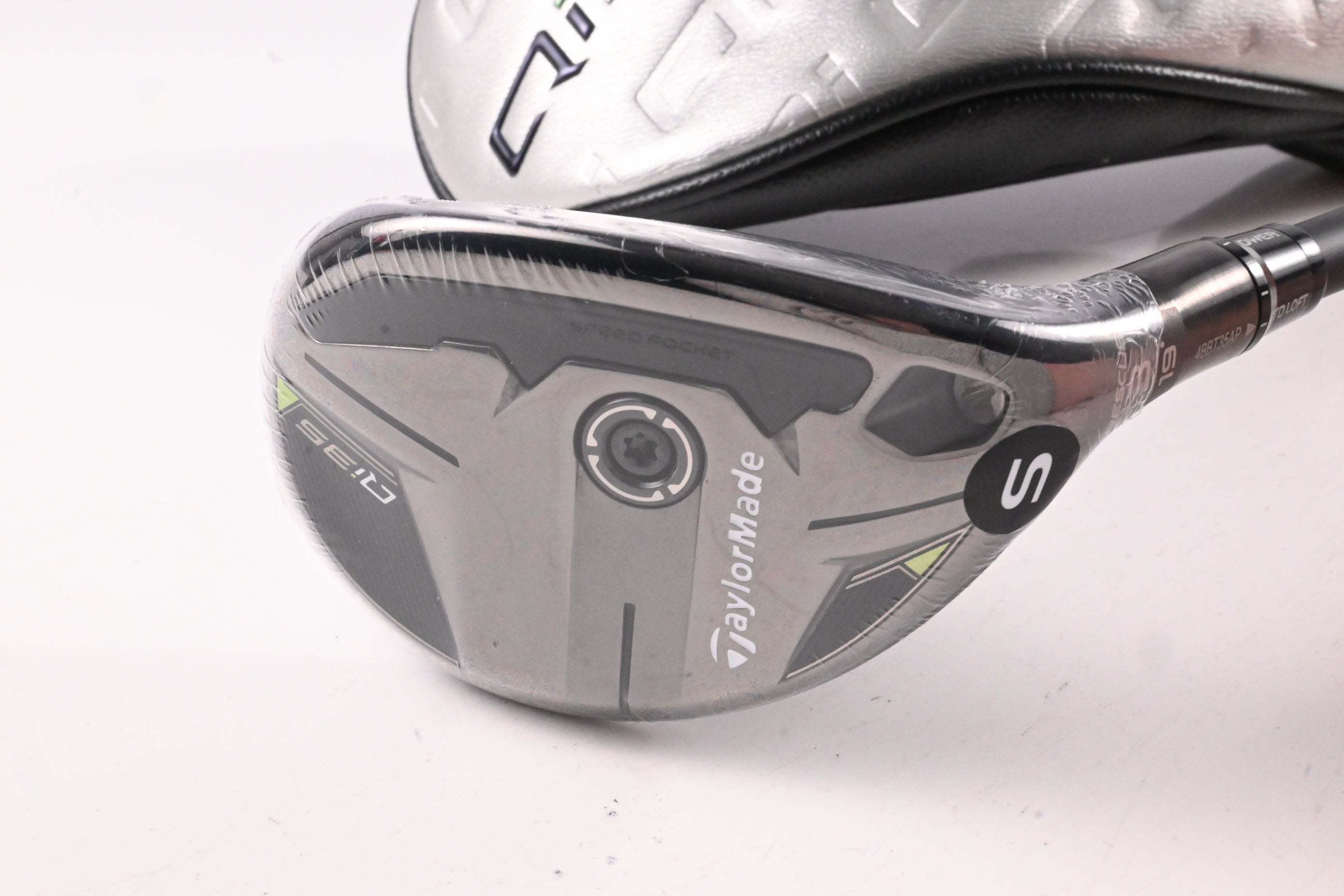 Taylormade Qi35 #3 Hybrid / 19 Degree / Stiff Flex Fujikura Ventus Blue 7 Shaft