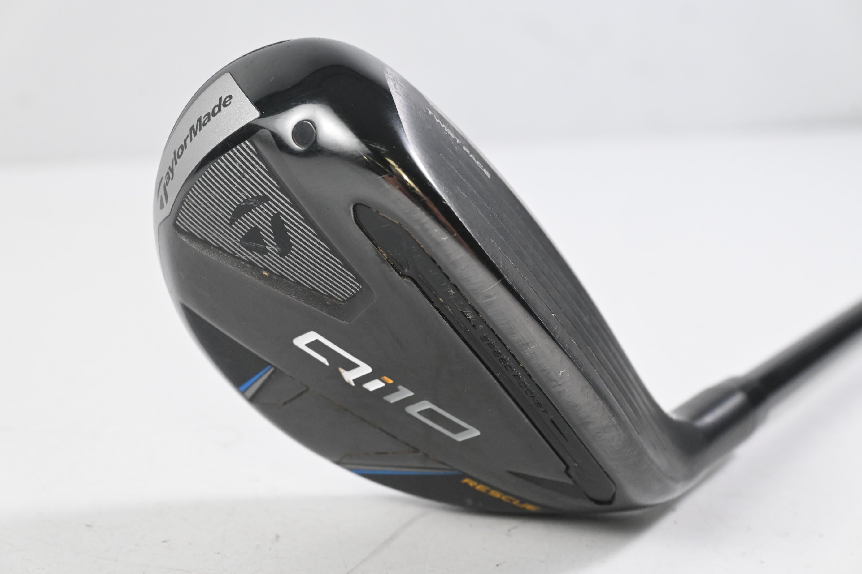 Taylormade Qi10 #3 Hybrid / 19 Degree / Stiff Flex Fujikura Ventus TR Blue 7