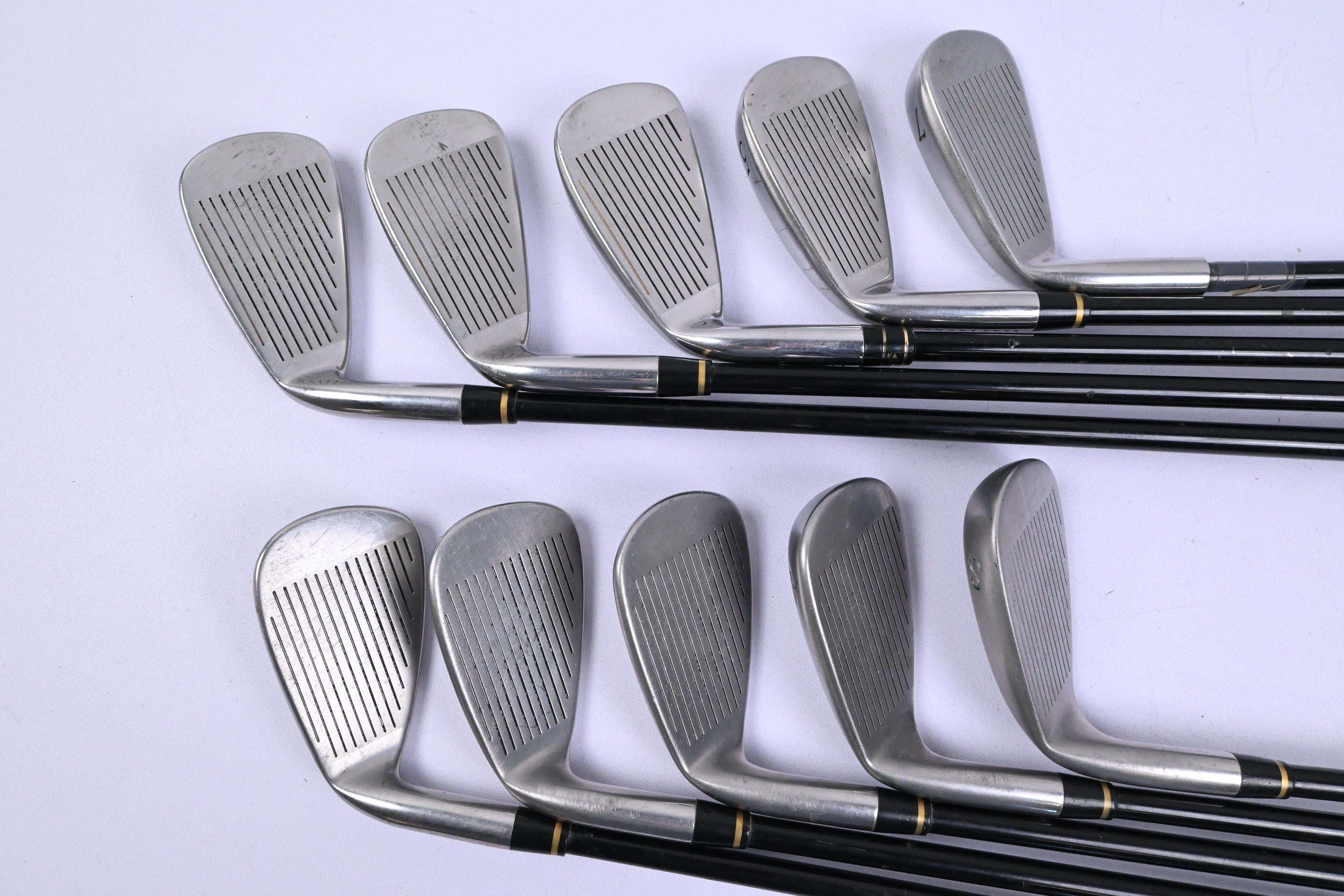 Snake Eyes Python Irons / 3-PW+GW+SW / Regular Flex Snake Eyes Python Shafts