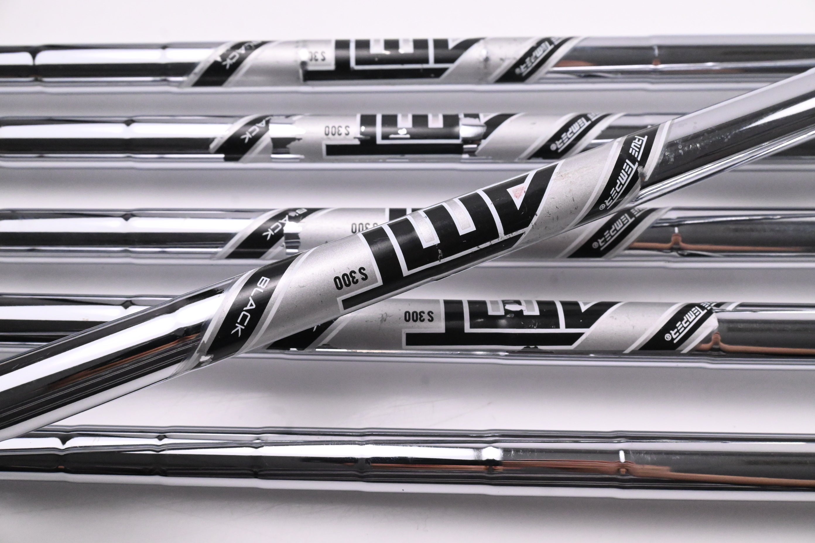 Left Hand Titleist T150 2023 Irons / 5-PW / Stiff Flex AMT Black S300 Shafts