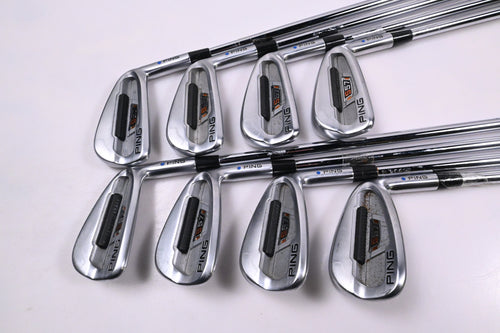 Ping S57 Irons / 3-PW / Blue Dot / Regular Flex Ping AWT Shafts