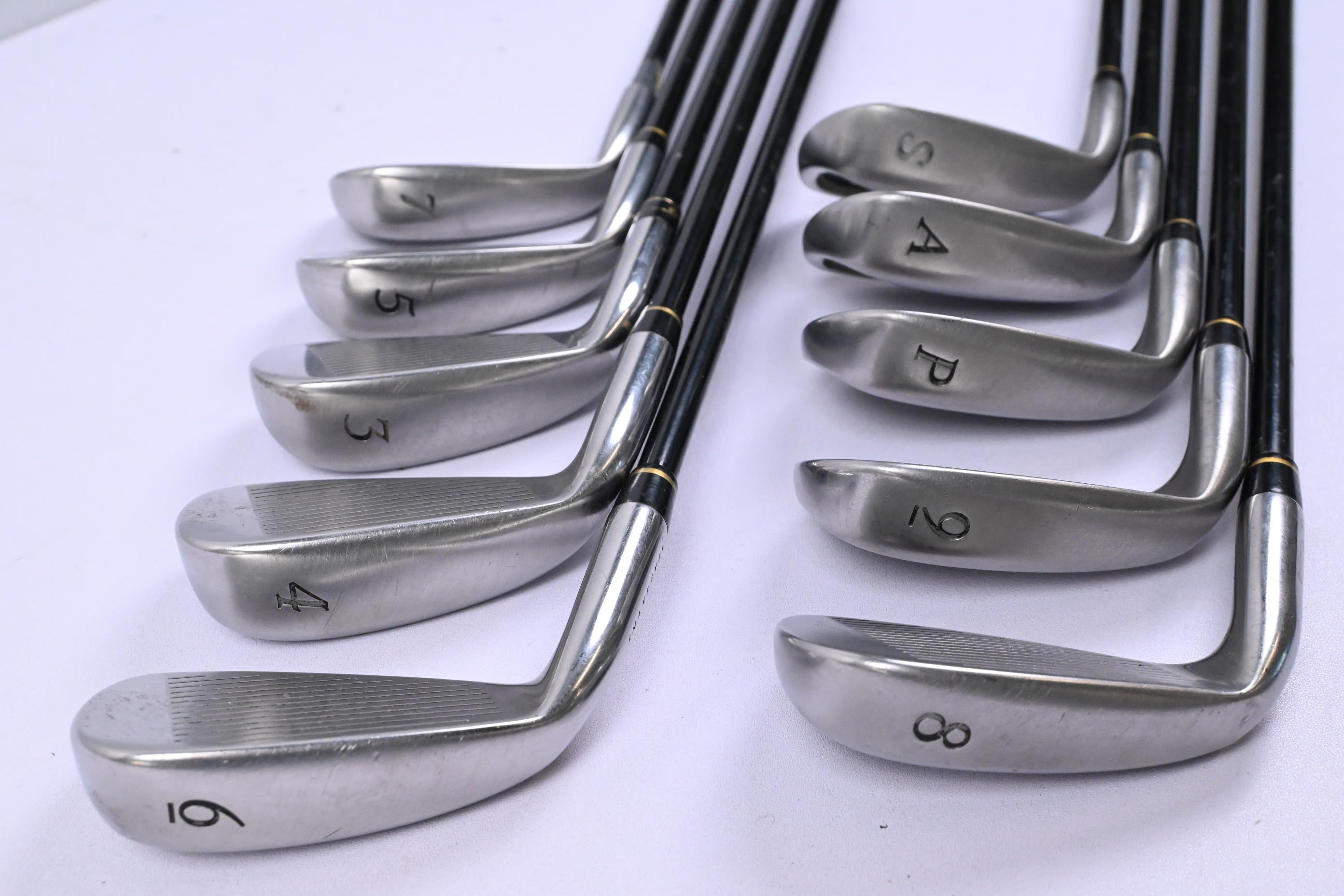 Snake Eyes Python Irons / 3-PW+GW+SW / Regular Flex Snake Eyes Python Shafts