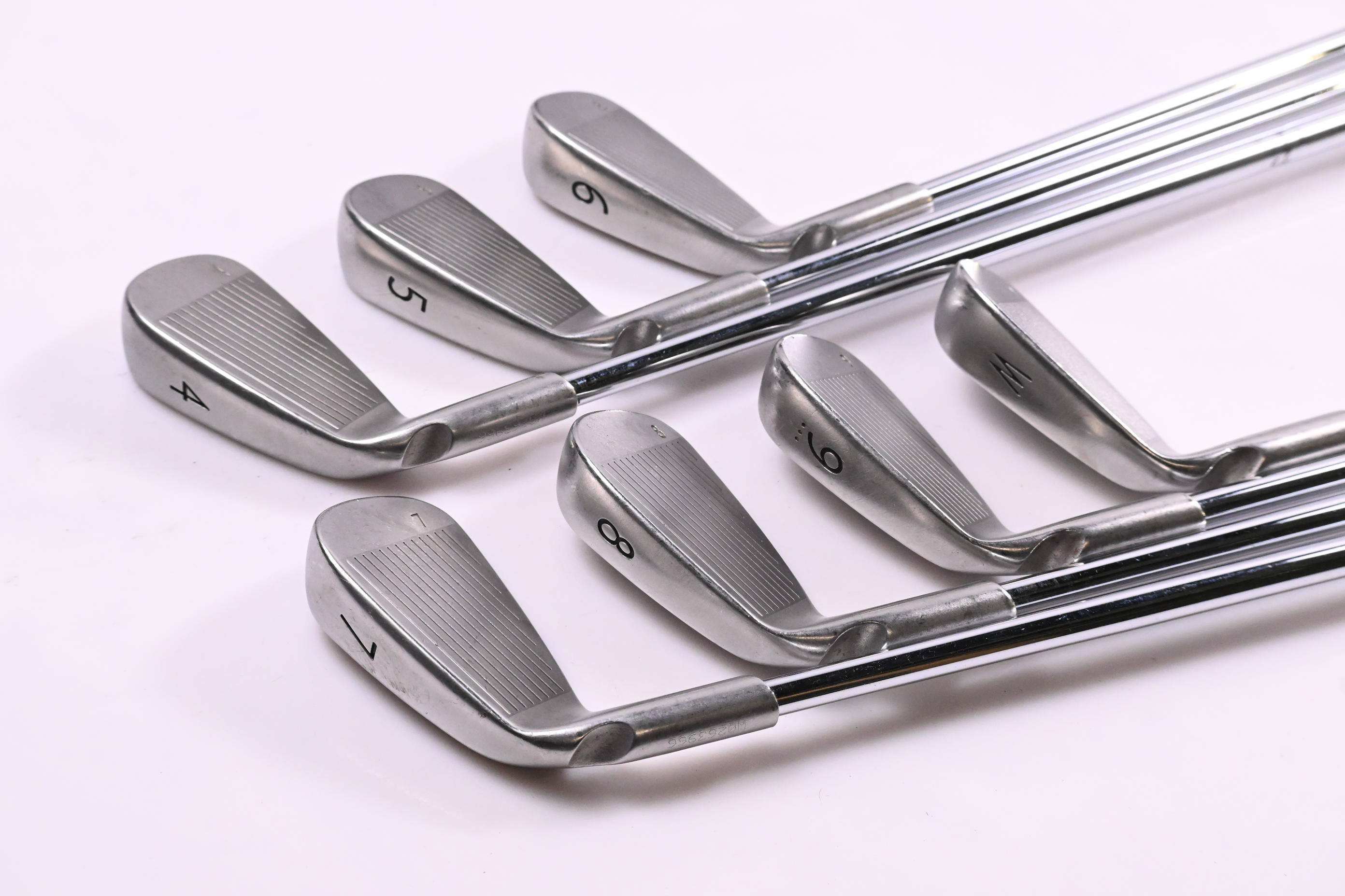 Ping i15 Irons / 4-PW / Green Dot / Stiff Flex Ping AWT Shafts