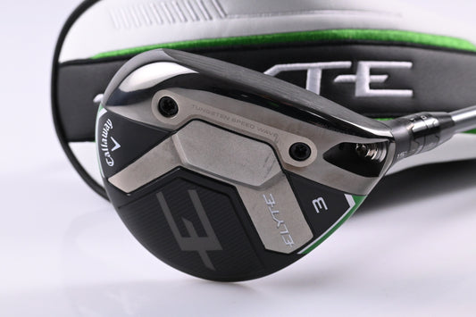 Callaway Elyte #3 Wood / 15 Degree / Stiff Flex Denali Charcoal 70 Shaft