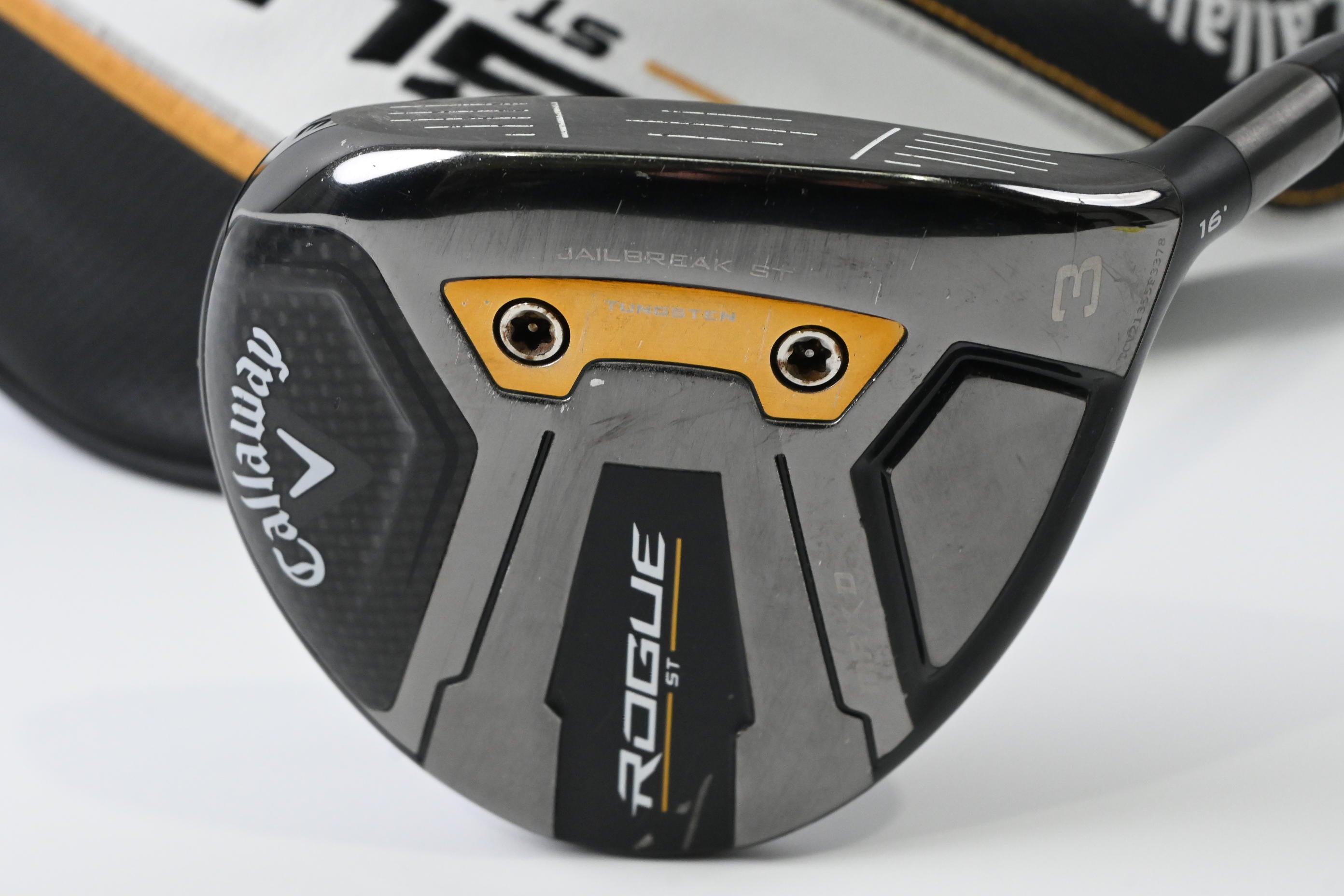 Tour Issue Callaway Rogue ST Max D #3 Wood / 16 Degree / Regular Flex HZRDUS 70