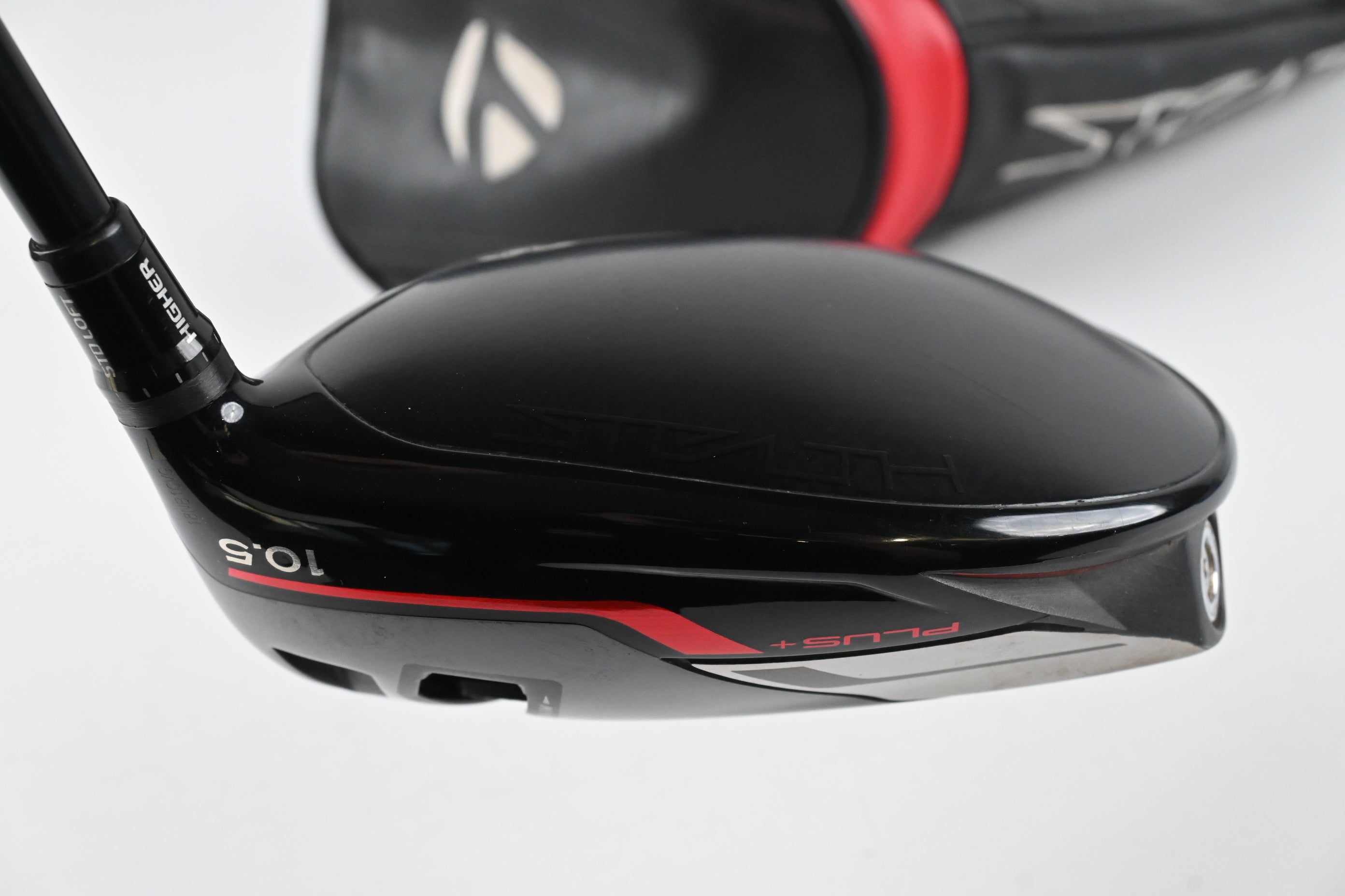 Taylormade Stealth Plus Driver / 10.5 Degree / Stiff Flex Hzrdus Smoke Red RDX 60