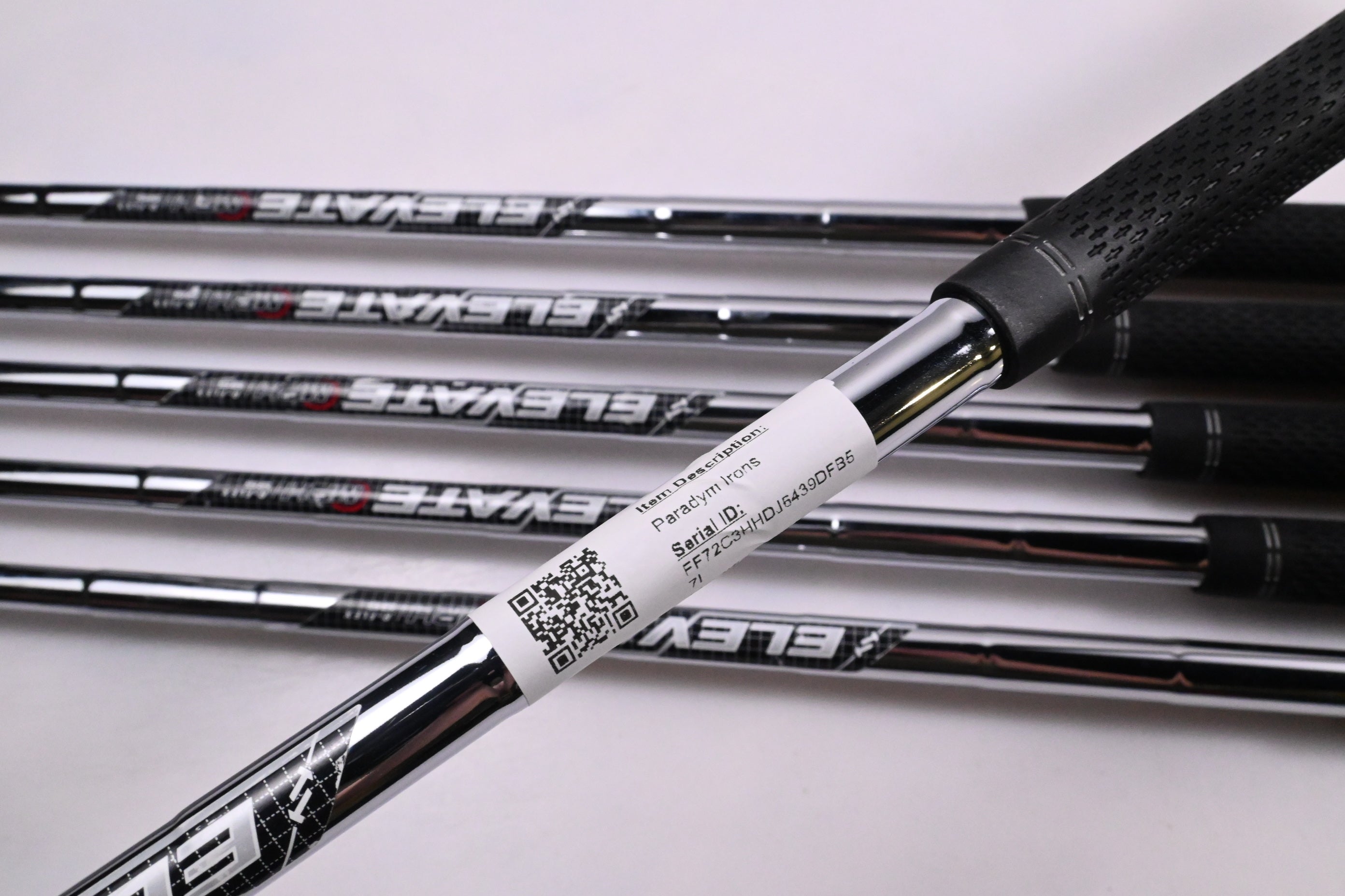 Callaway Paradym Irons / 5-PW / Regular Flex Elevate MPH 95 Shafts