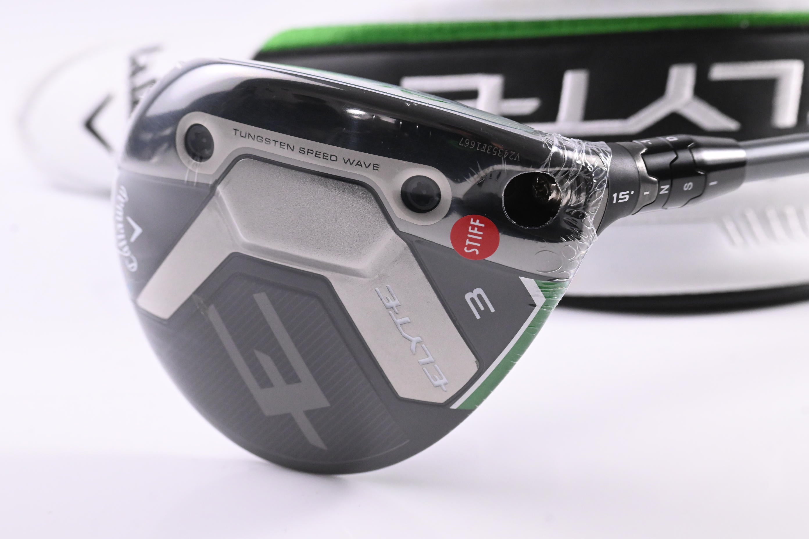 Callaway Elyte #3 Wood / 15 Degree / Stiff Flex Denali Charcoal 60 Shaft