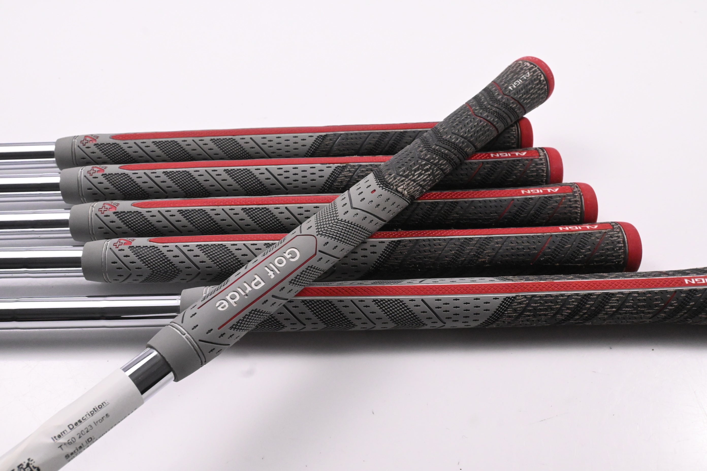 Left Hand Titleist T150 2023 Irons / 5-PW / Stiff Flex AMT Black S300 Shafts