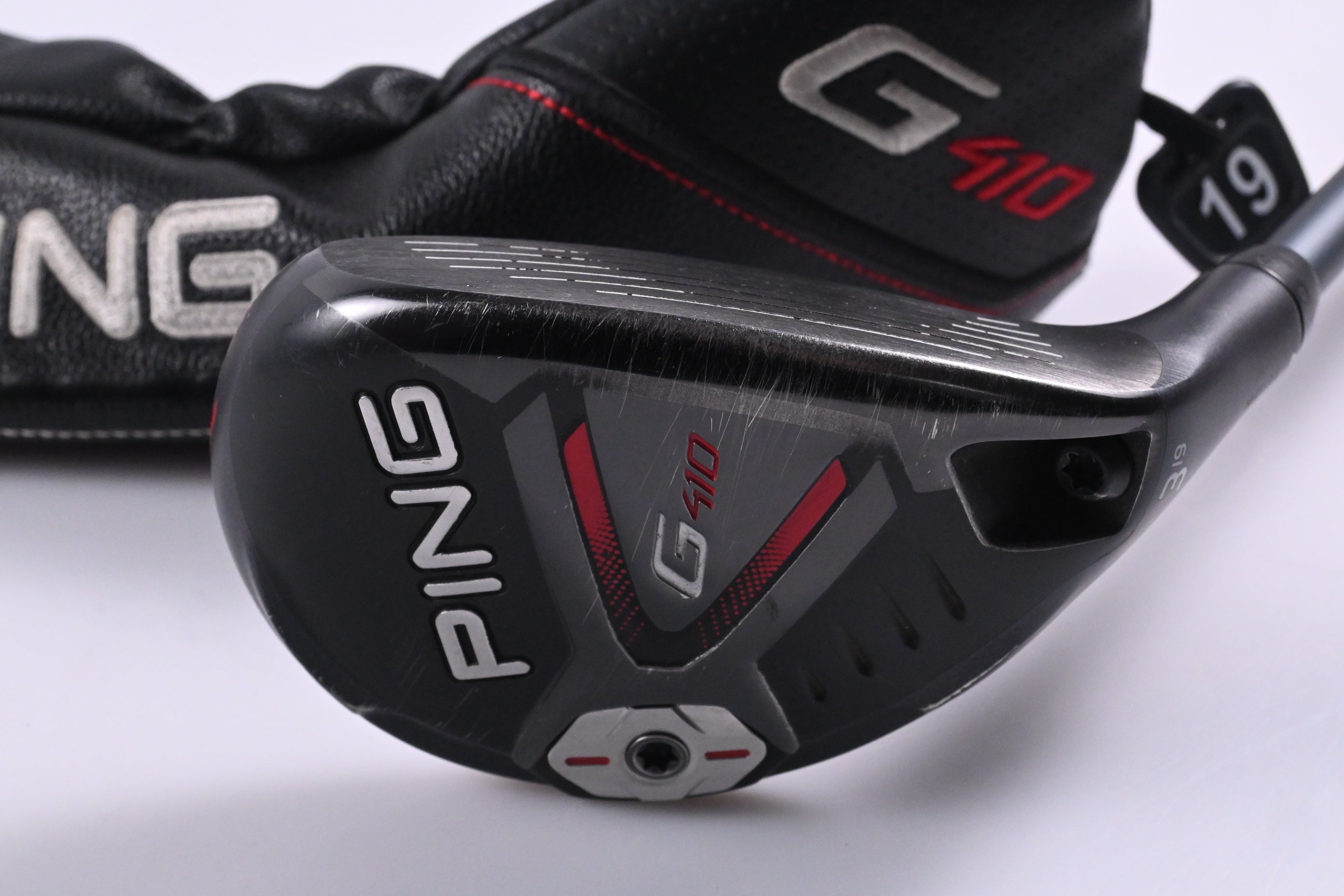 Ping G410 #3 Hybrid / 19 Degree / Regular Flex Ping Alta CB Slate 70 Shaft
