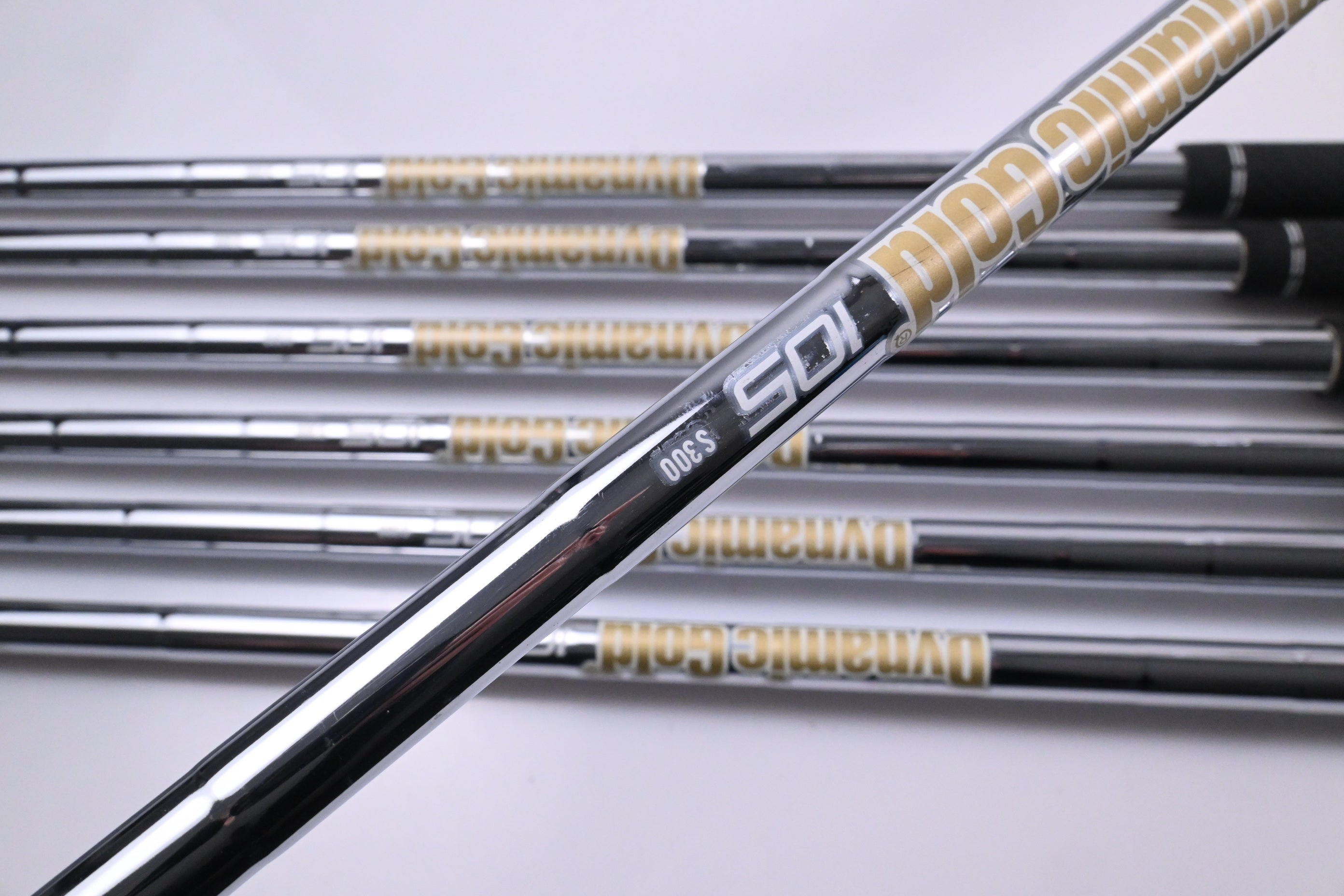 Ping G430 Irons / 4-PW / Green Dot / Stiff Flex Dynamic Gold 105 S300 Shafts