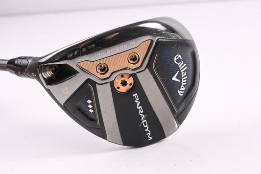 Left Hand Callaway Paradym Triple Diamond #3 Wood / 15 Degree / Regular Flex 60