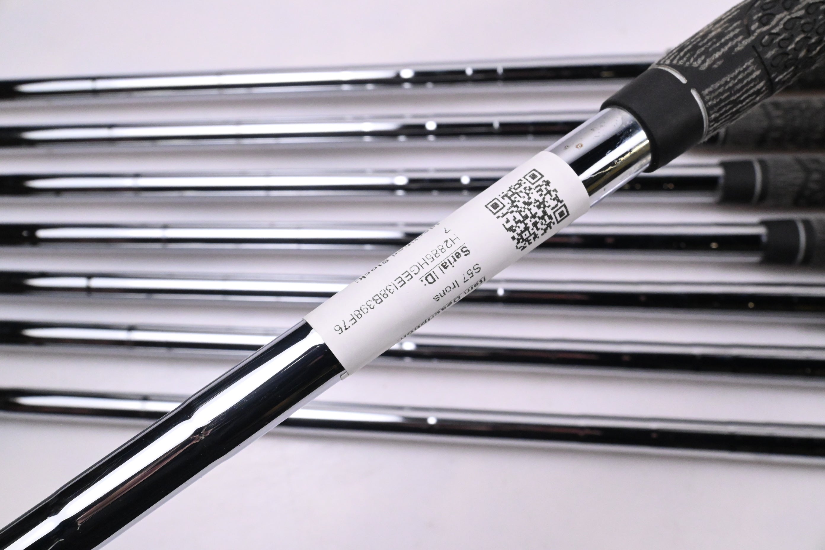 Ping S57 Irons / 3-PW / Blue Dot / Regular Flex Ping AWT Shafts