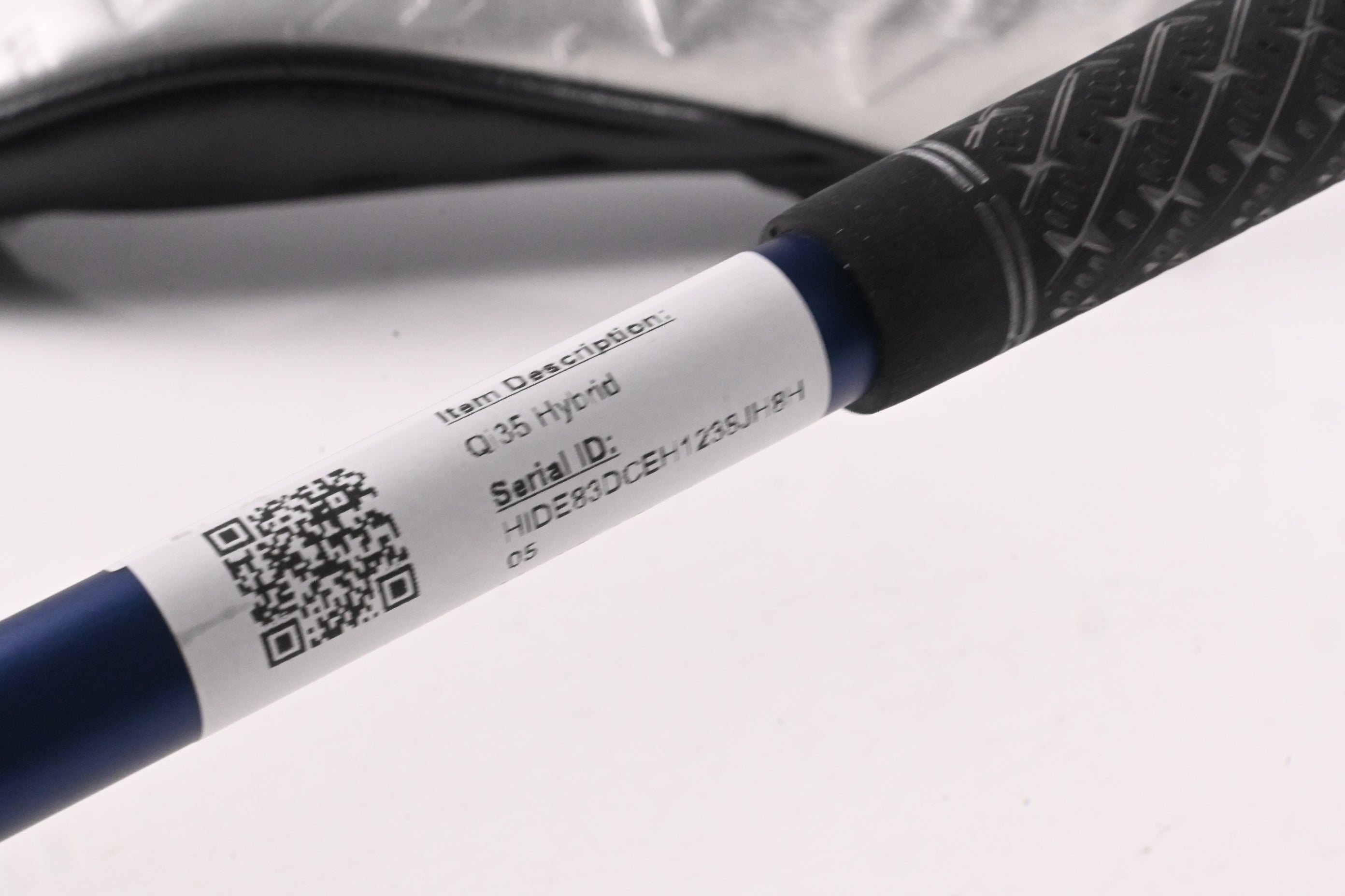 Taylormade Qi35 #3 Hybrid / 19 Degree / Stiff Flex Fujikura Ventus Blue 7 Shaft