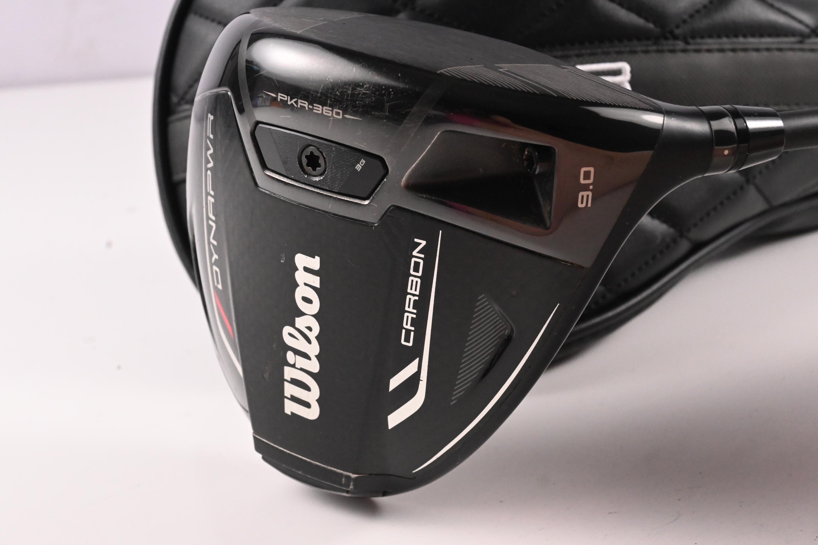 Wilson DYNAPWR 2025 Carbon Driver / 9 Degree / Stiff Flex HZRDUS Black 60
