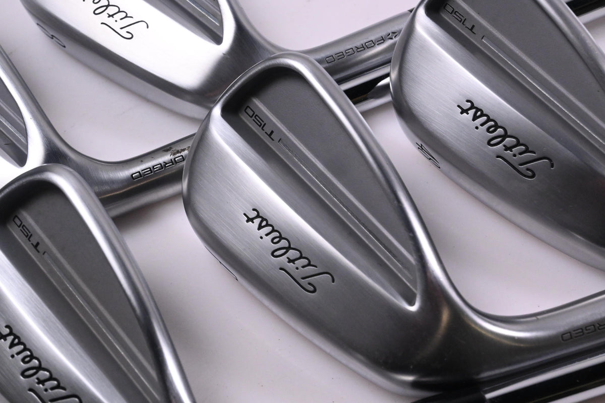 Left Hand Titleist T150 2025 Irons / 7-PW+48° / Regular Flex KBS Tour Lite