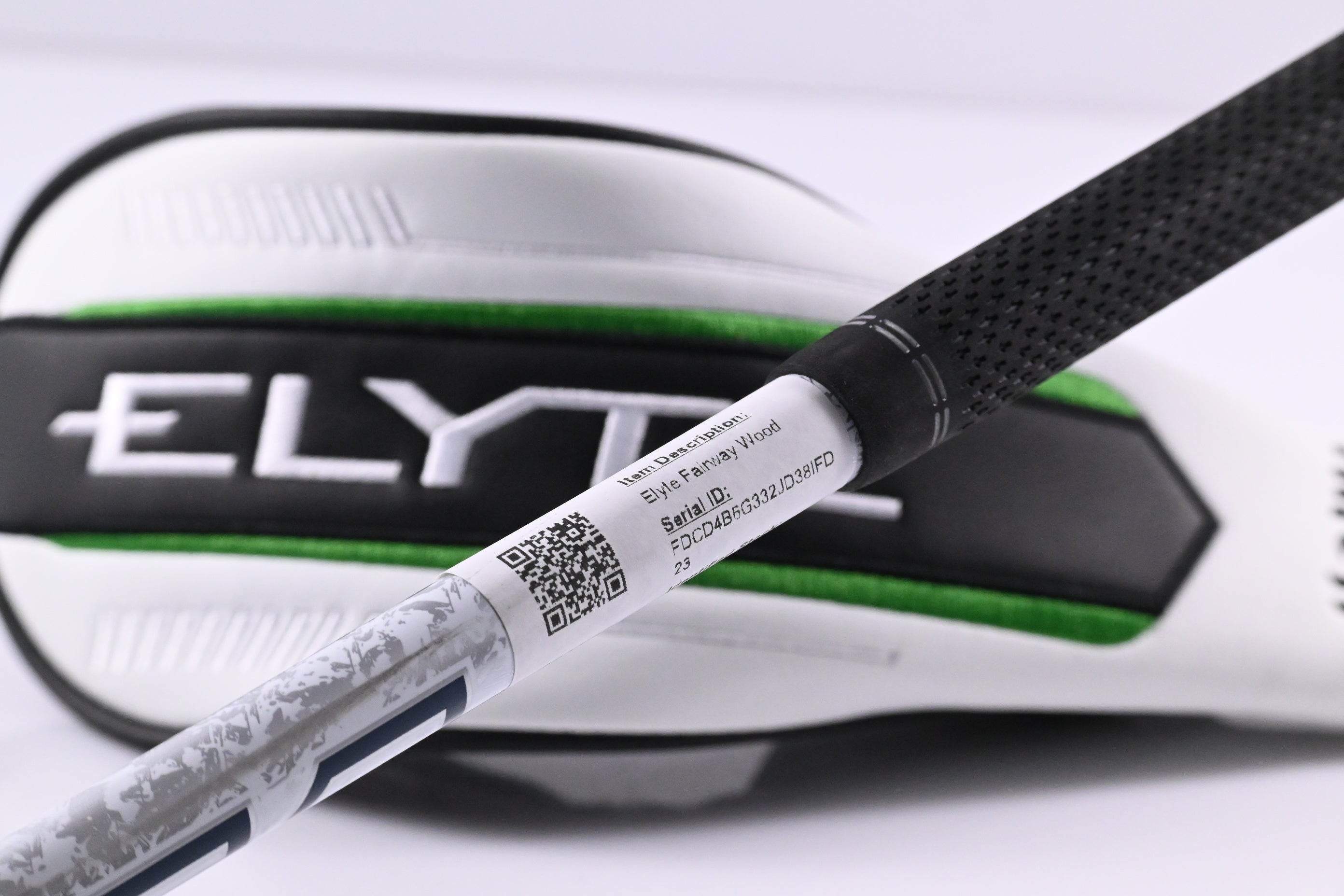 Callaway Elyte #3 Wood / 15 Degree / Stiff Flex Denali Charcoal 70 Shaft