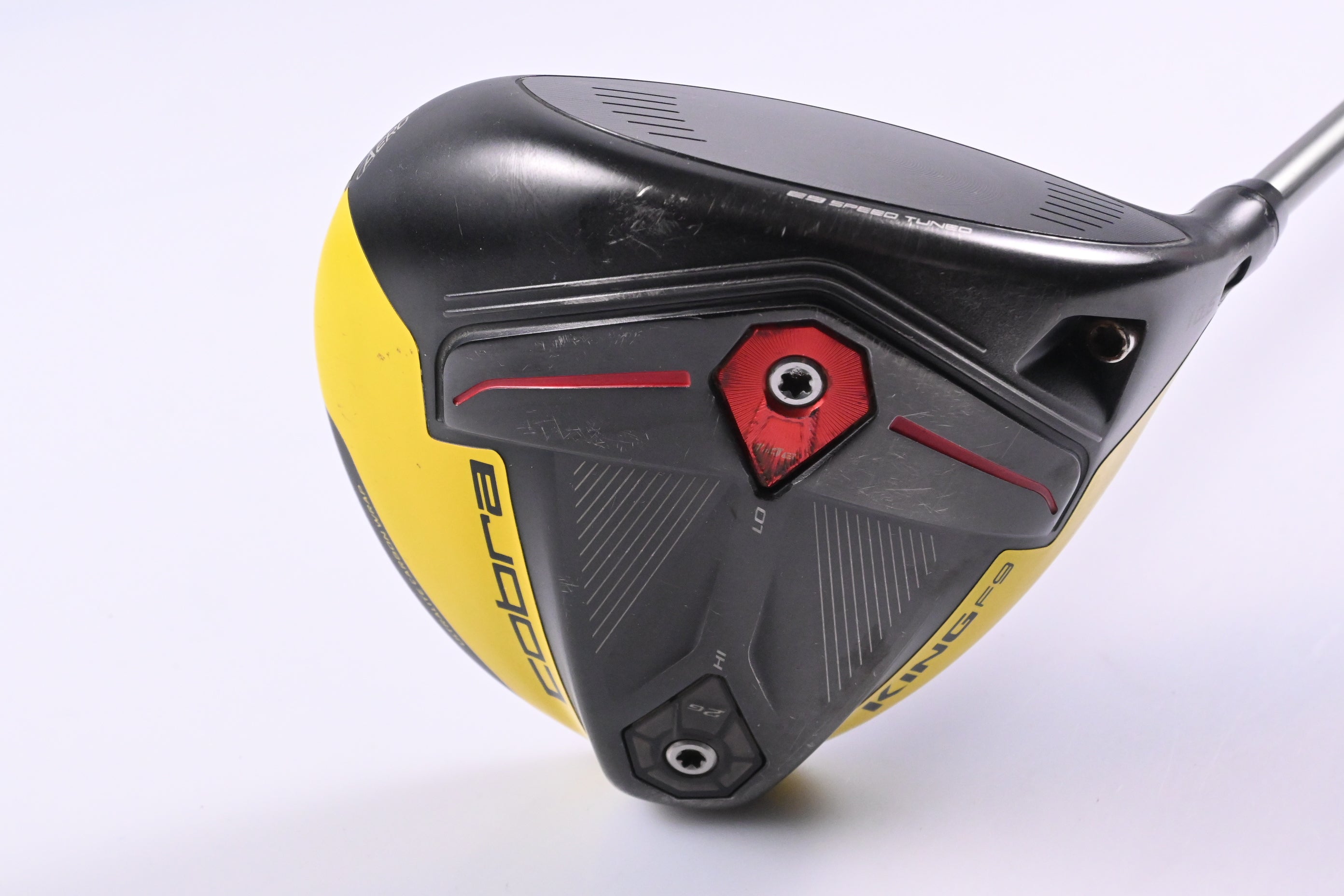Cobra King F9 Driver / 10.5 Degree / Stiff Flex UST Mamiya Helium Silver 59