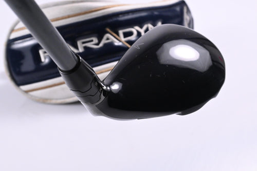 Callaway Paradym X #5 Hybrid / 24 Degree / Regular Flex HZRDUS Silver 65 Shaft