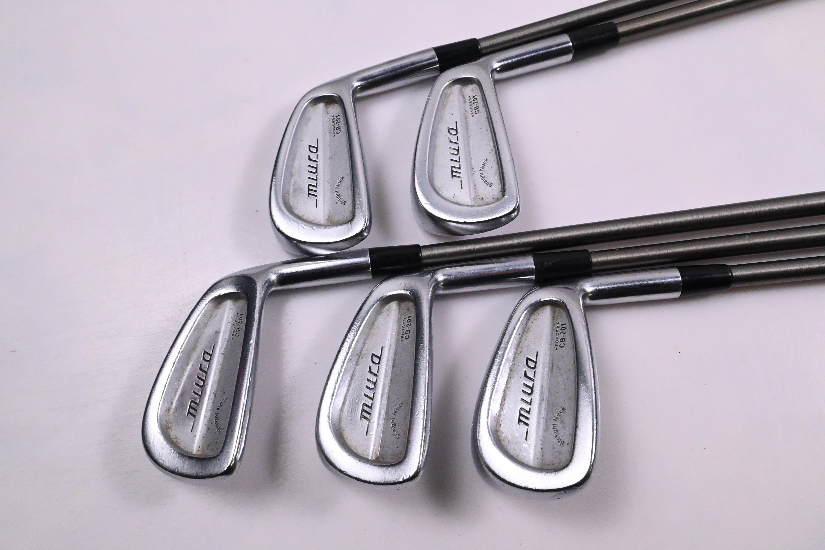Miura CB-201 Irons / 4-8 / Regular Flex Steel Fiber i95 Shafts
