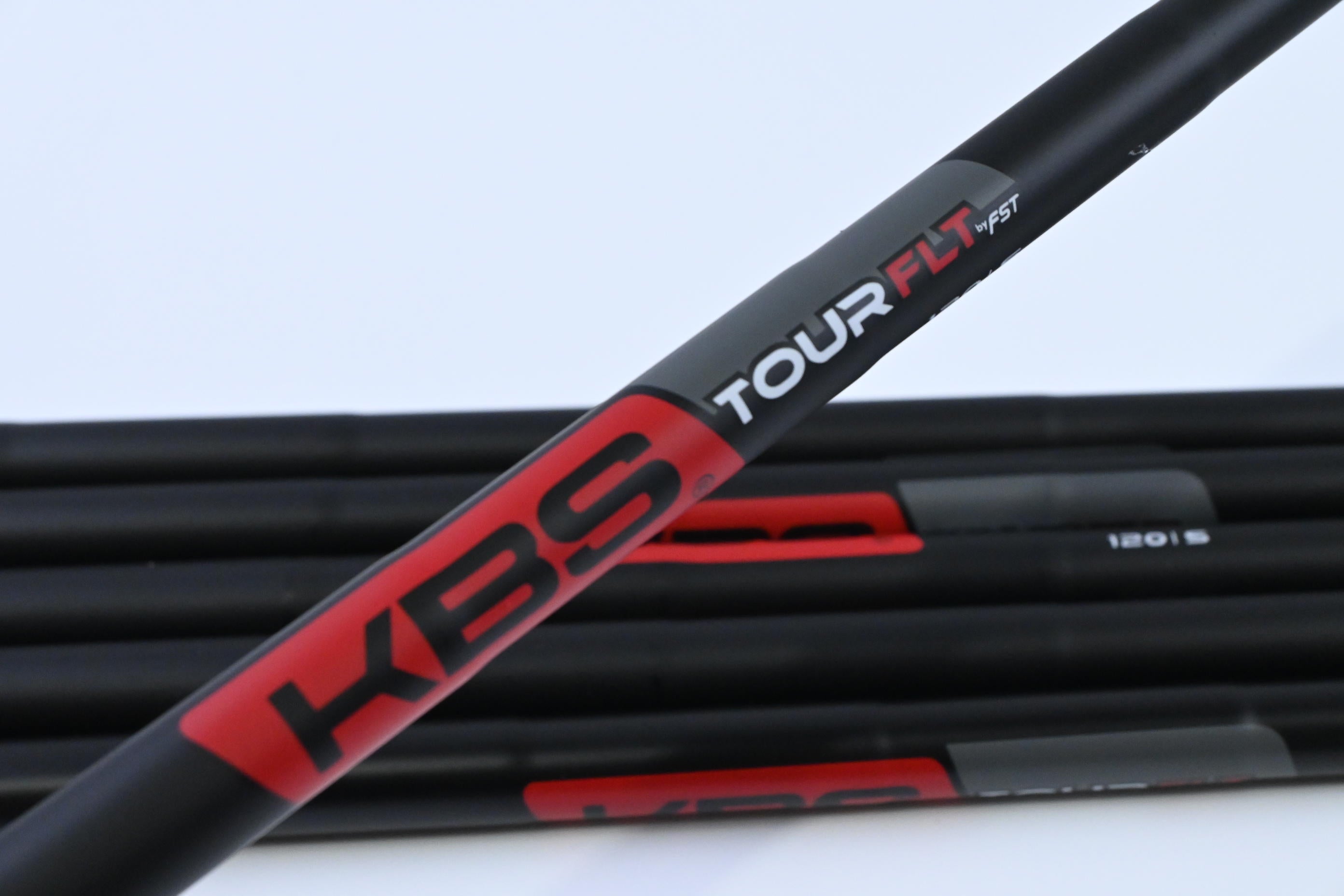 KBS Tour FLT 120 Iron Shafts / Stiff Flex / Set Of 6 / .370" Tip / Uncut