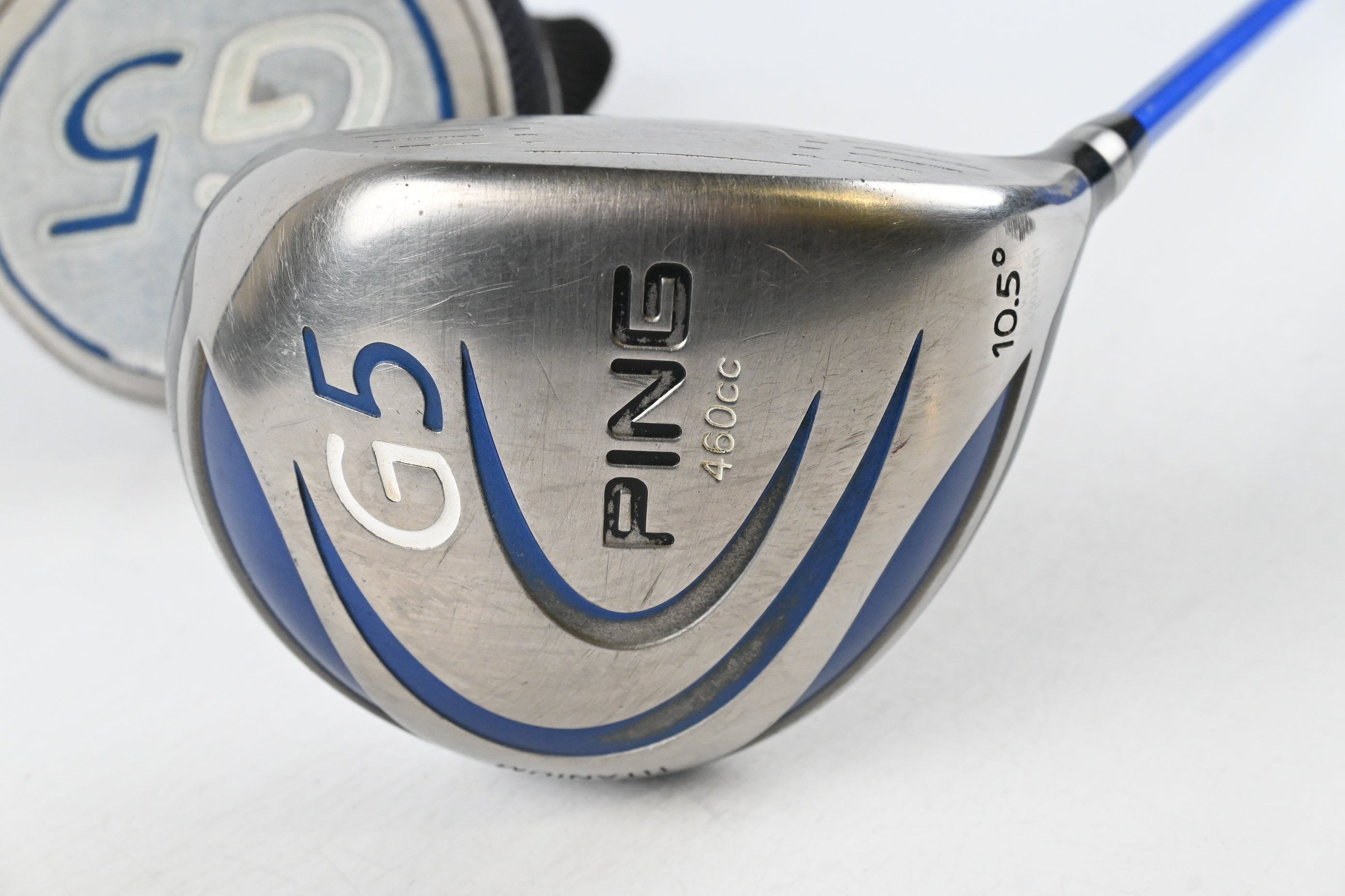 Ping G5 Driver / 10.5 Degree / Regular Flex Grafalloy Prolaunch Blue 65 Shaft