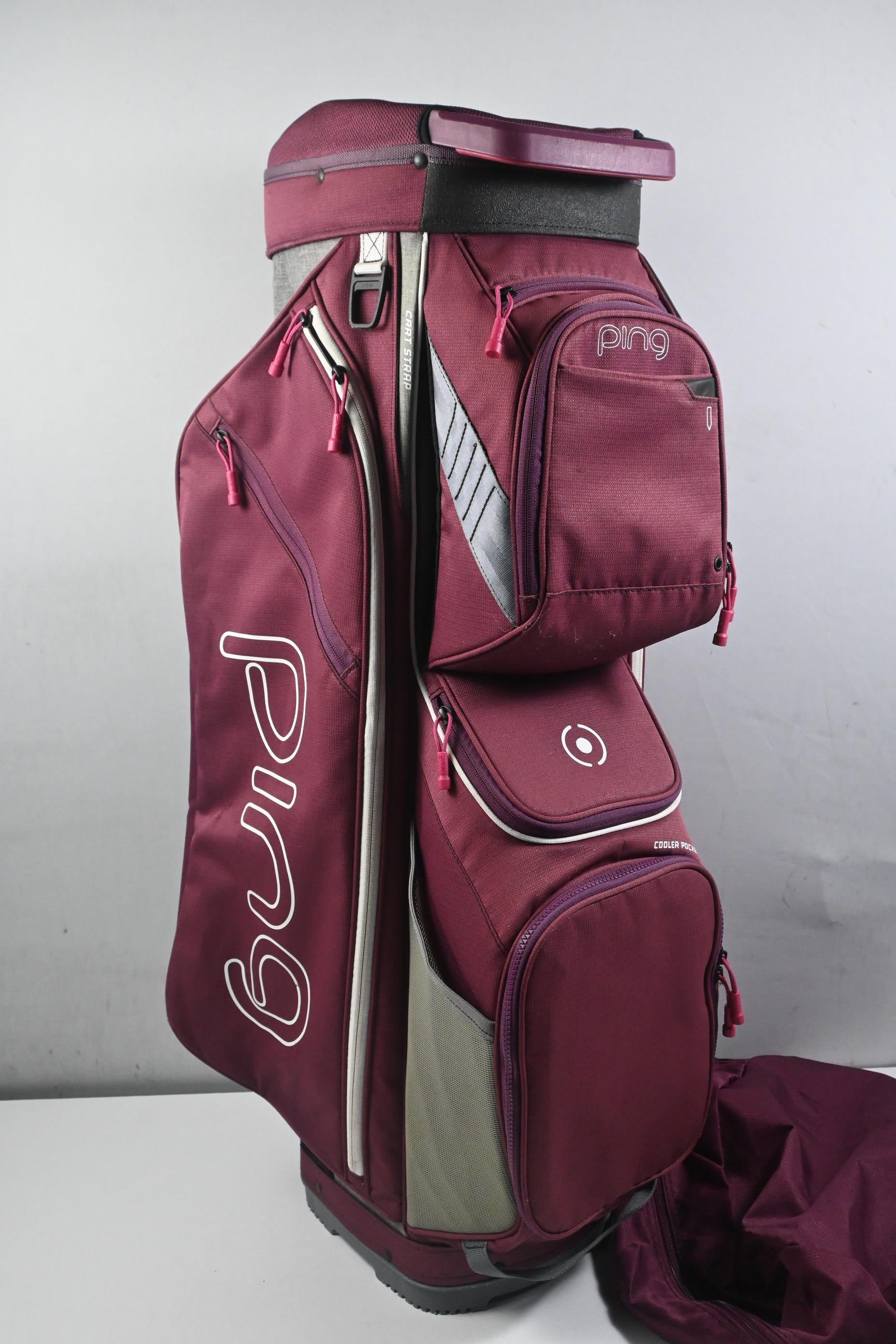 Ping Cart Traverse Bag / 14-Way Divider / Pink & White