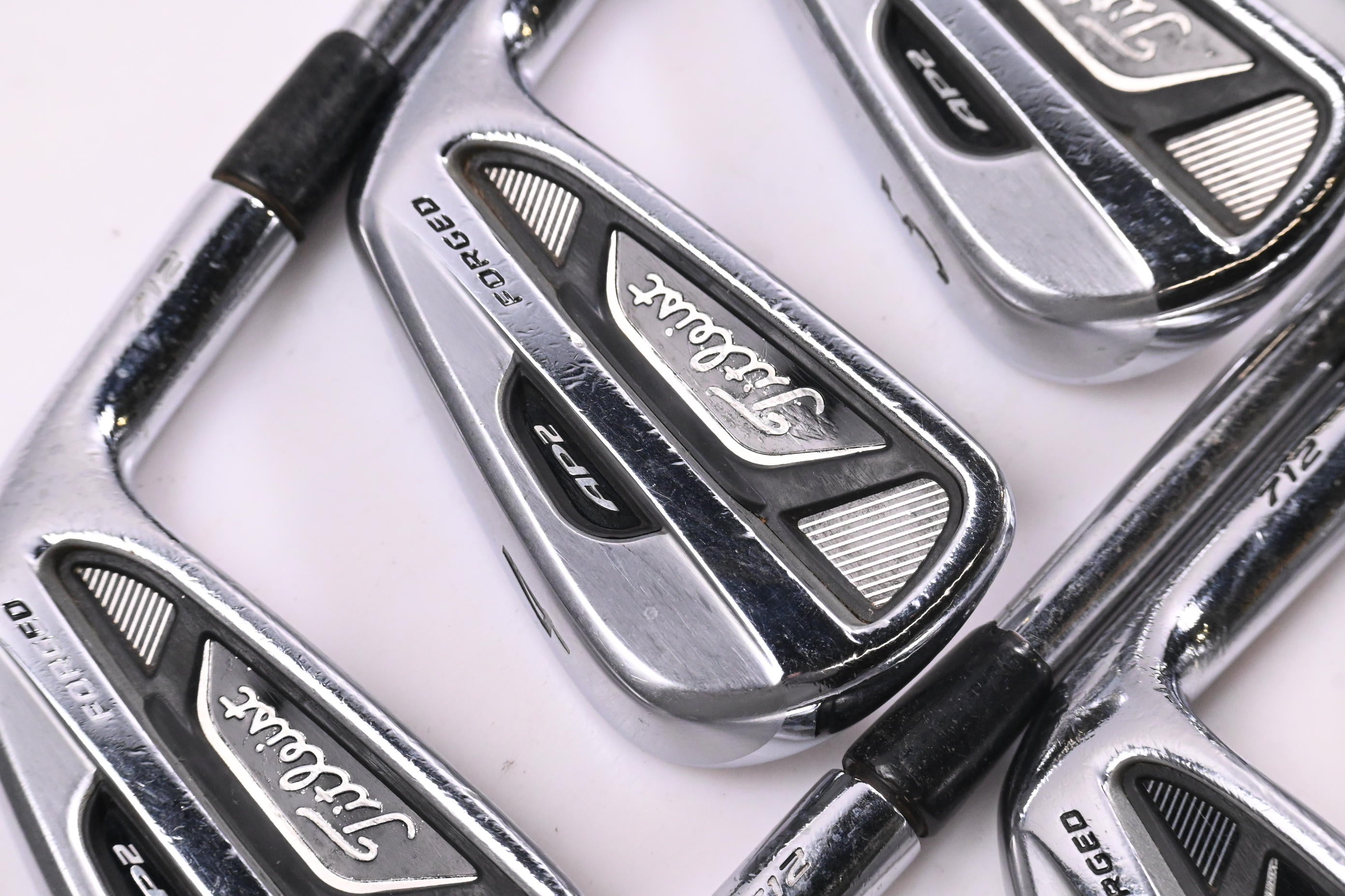 Titleist 712 AP2 Irons / 3-PW / Stiff Flex Steel Shafts