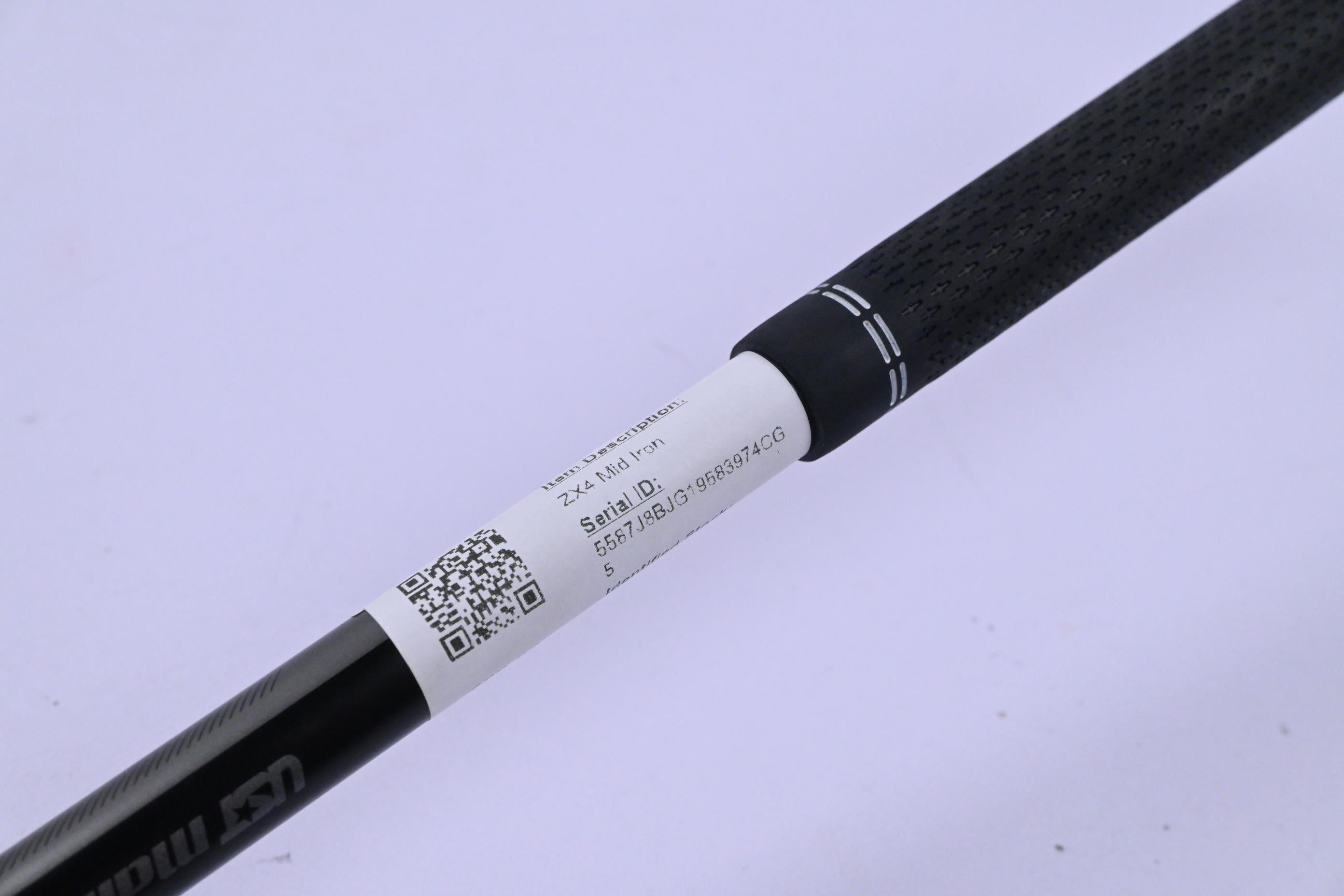 Srixon ZX4 #7 Iron / Regular Flex Helium Nanocore 60i Shaft
