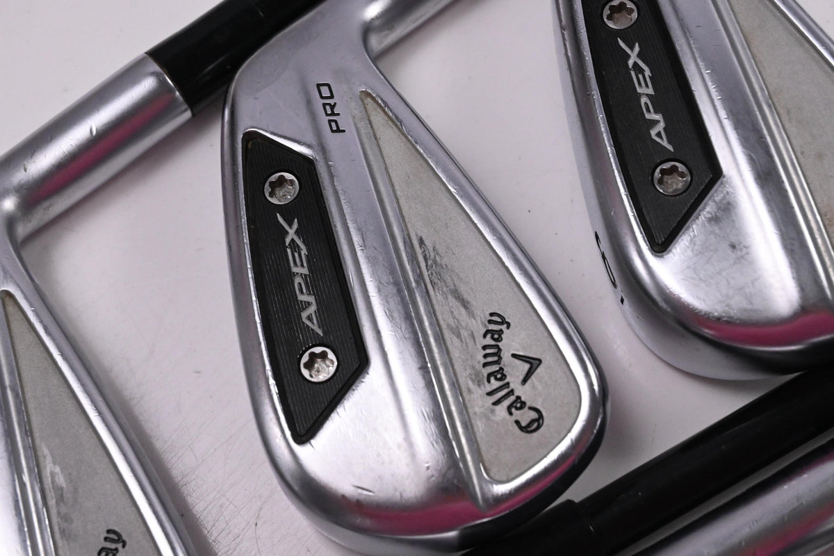 Callaway Apex Pro 24 Irons / 4-PW / Regular Flex MMT 85 Shafts