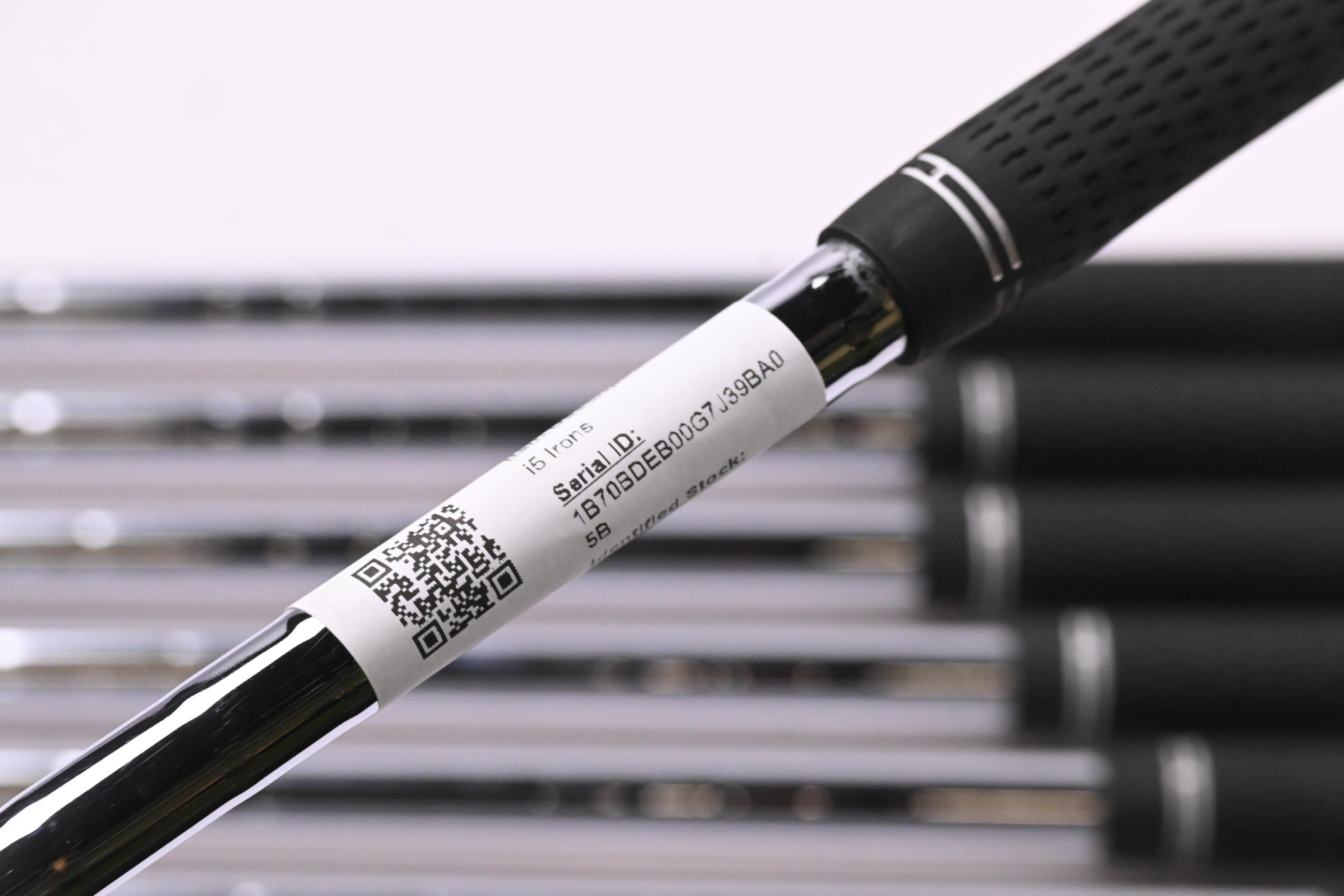 Ping i5 Irons / 5-PW+SW / Black Dot / Regular Flex Ping Shafts