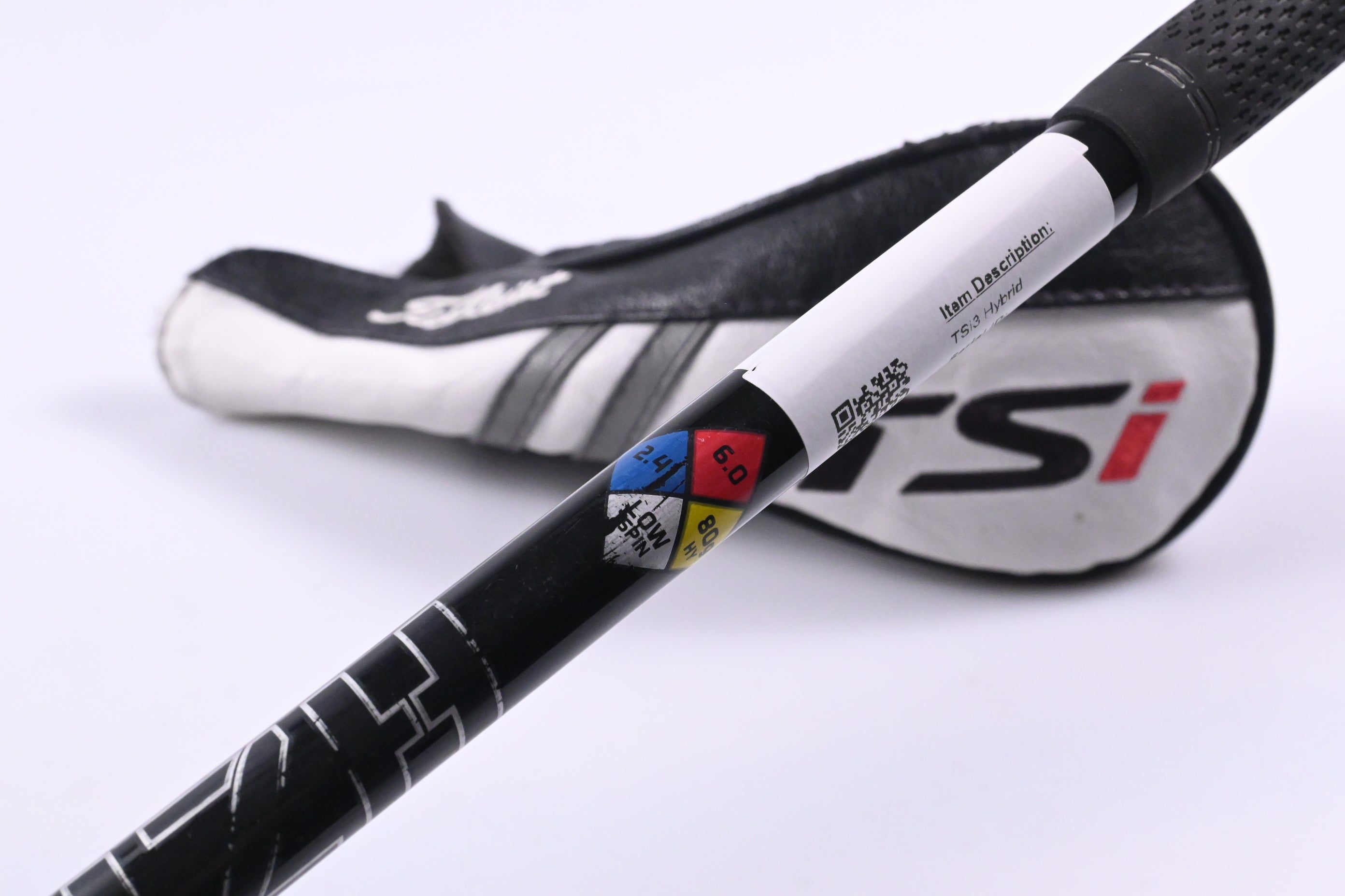 Titleist TSi3 #3 Hybrid / 20 Degree / Stiff Flex Hzrdus Smoke RDX Black 80 Shaft