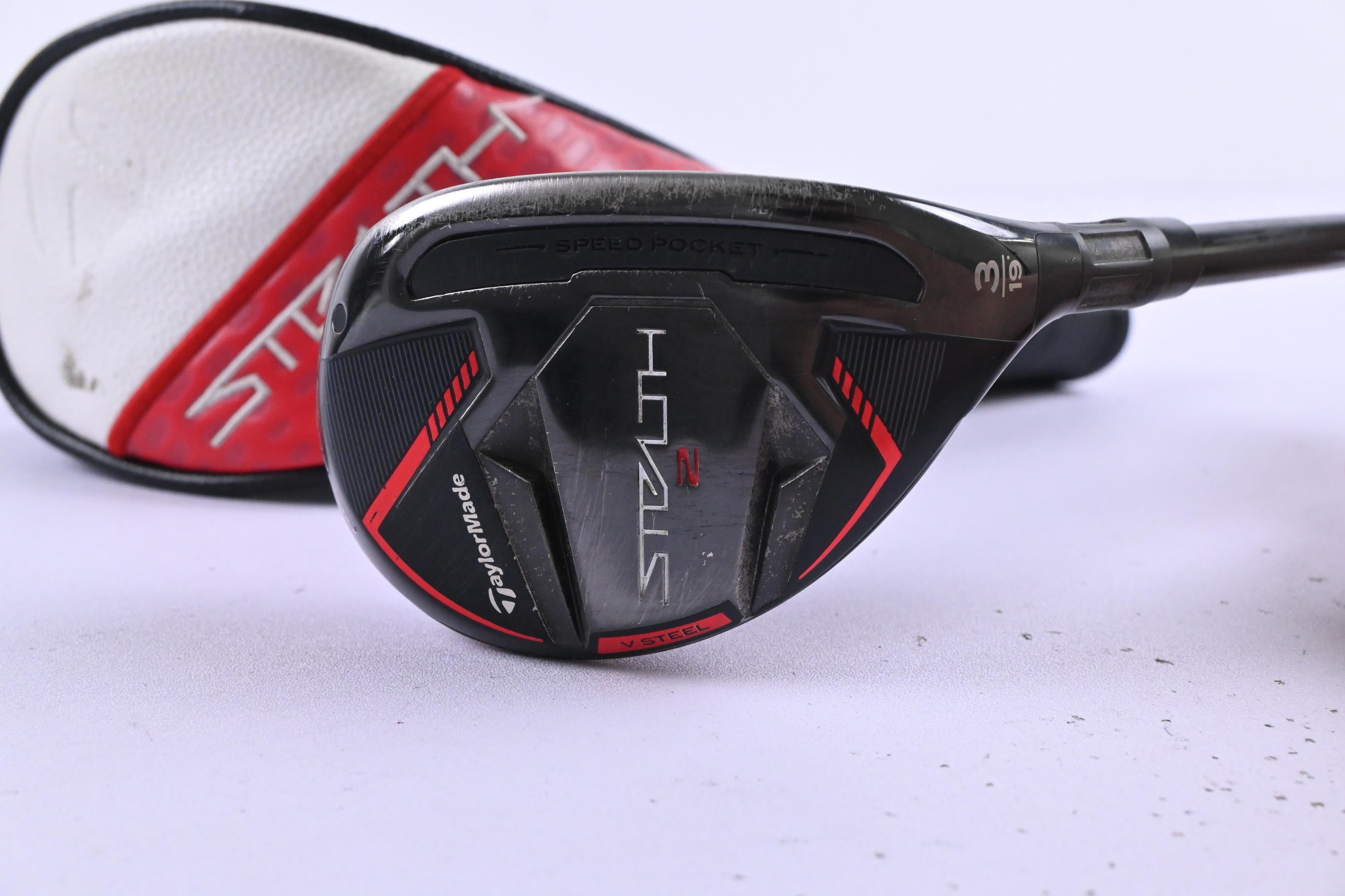 Taylormade Stealth 2 #3 Hybrid / 19 Degree / Stiff Flex Fujikura Ventus TR Red 7