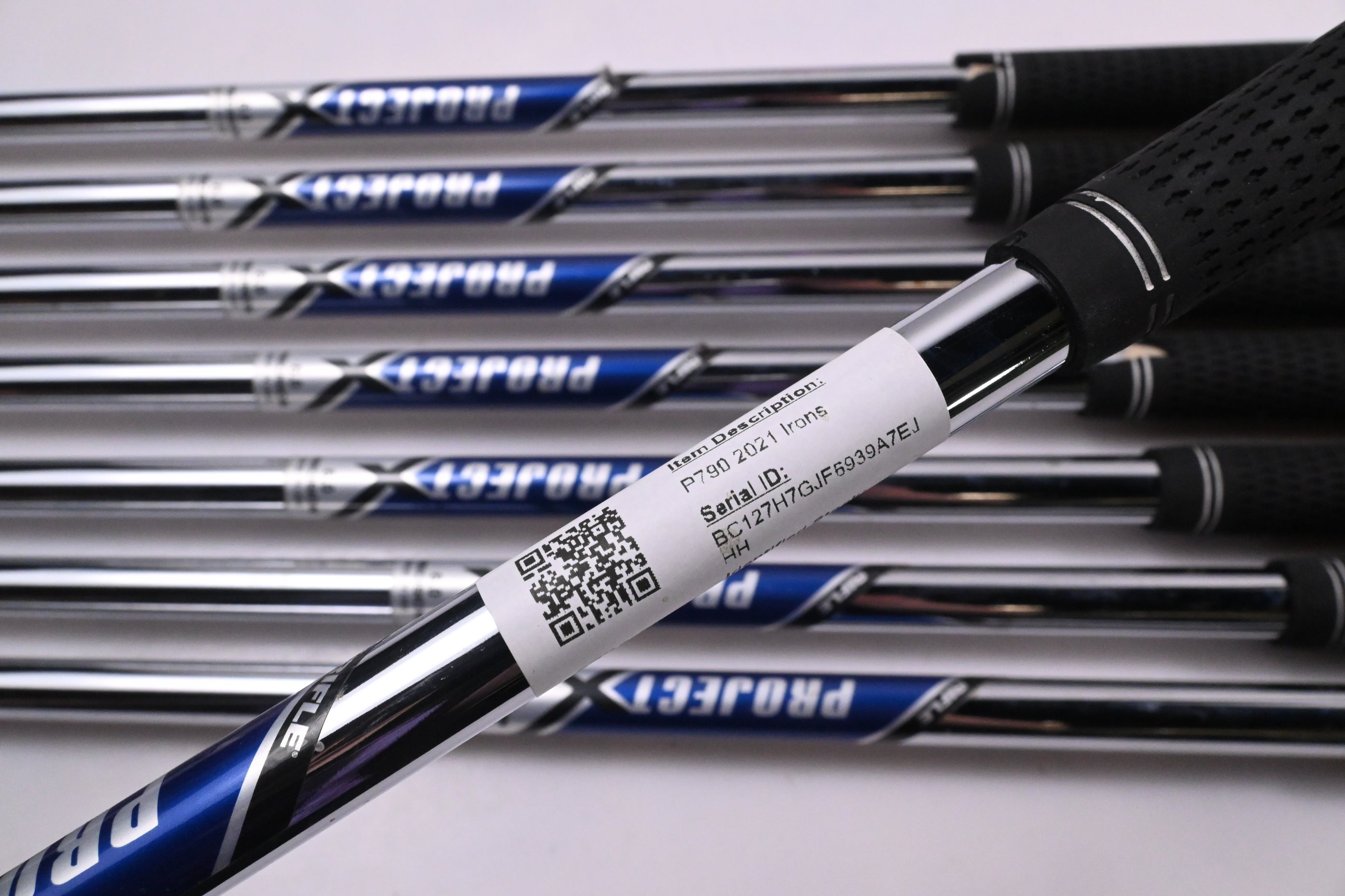 Taylormade P790 2021 Irons / 4-PW+GW / Stiff Flex Project X Shafts