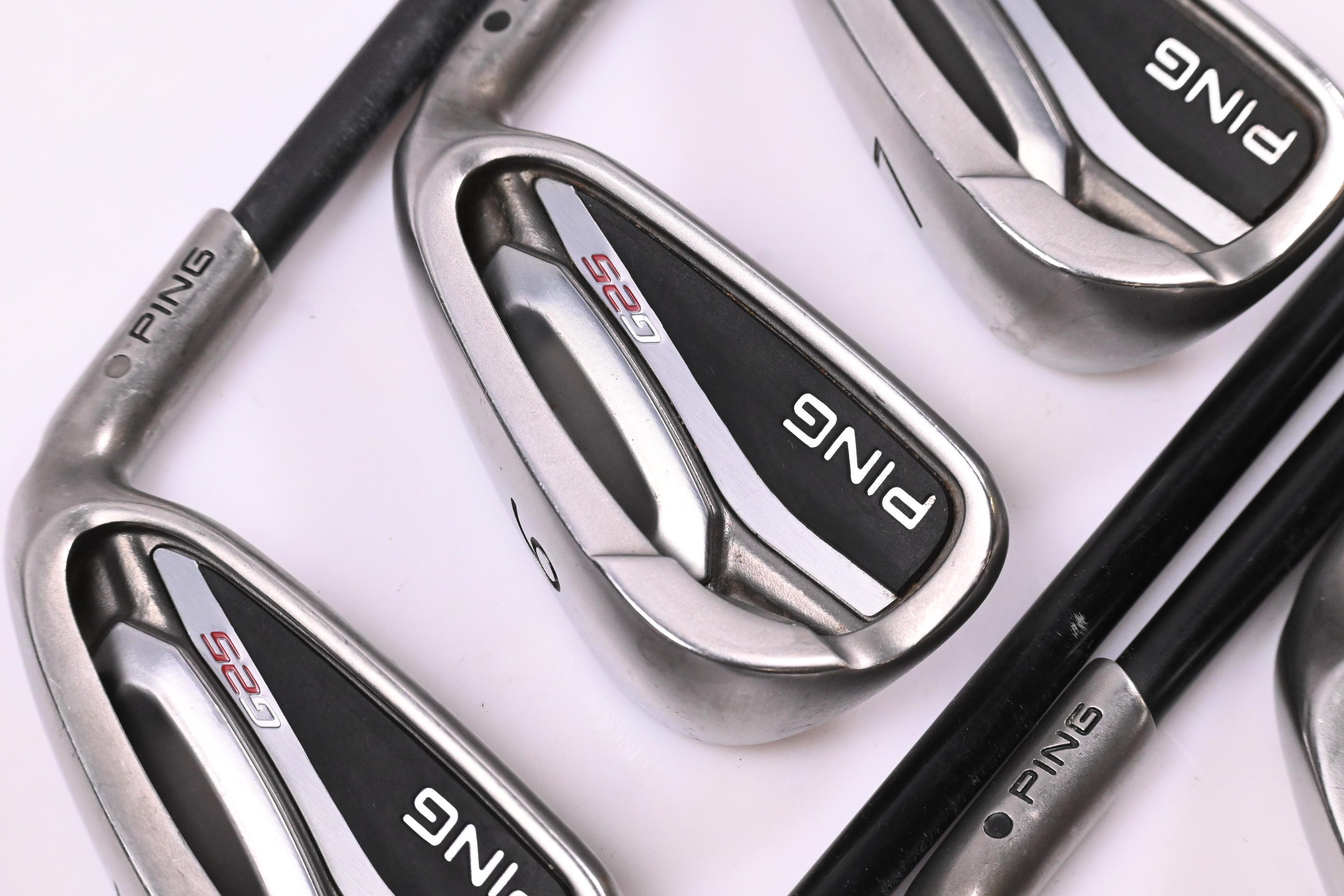 Ping G25 Irons / 5-PW+SW / Black Dot / Regular Flex Ping TFC 189 Shafts