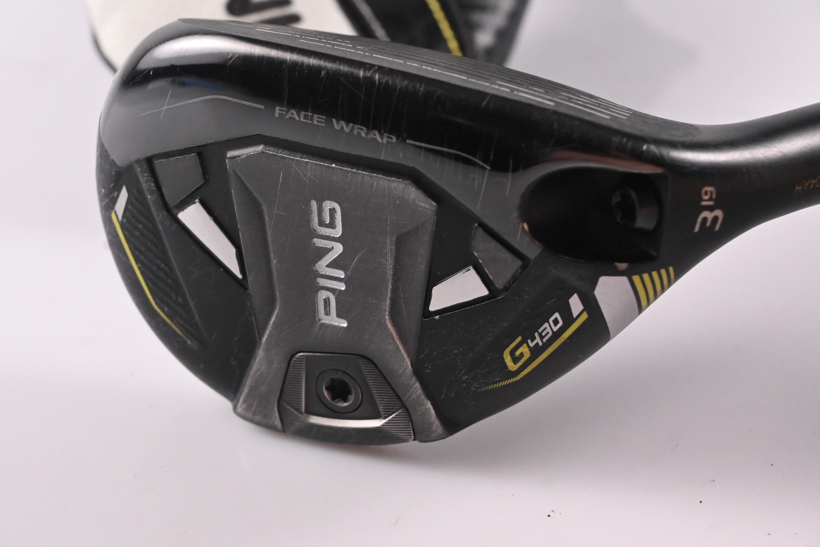 Ping G430 #3 Hybrid / 19 Degree / Stiff Flex Ping Alta CB Black 70 Shaft